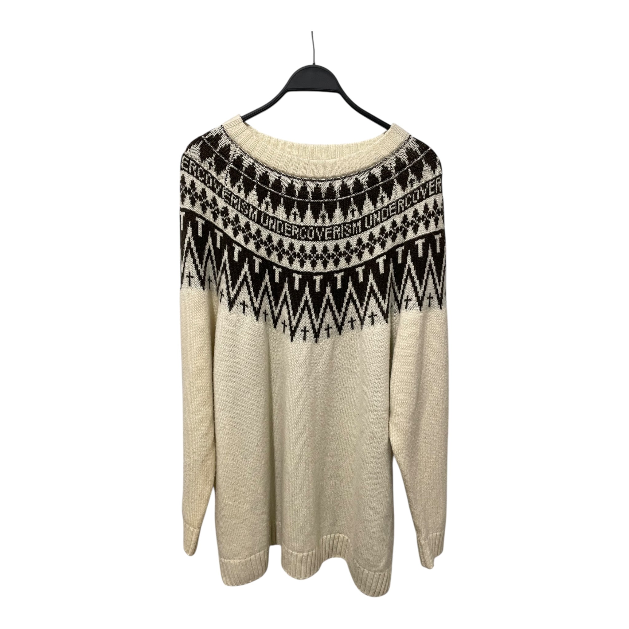 UNDERCOVERISM/Sweater/5/Ivory/Wool/UI2B4902 view 1