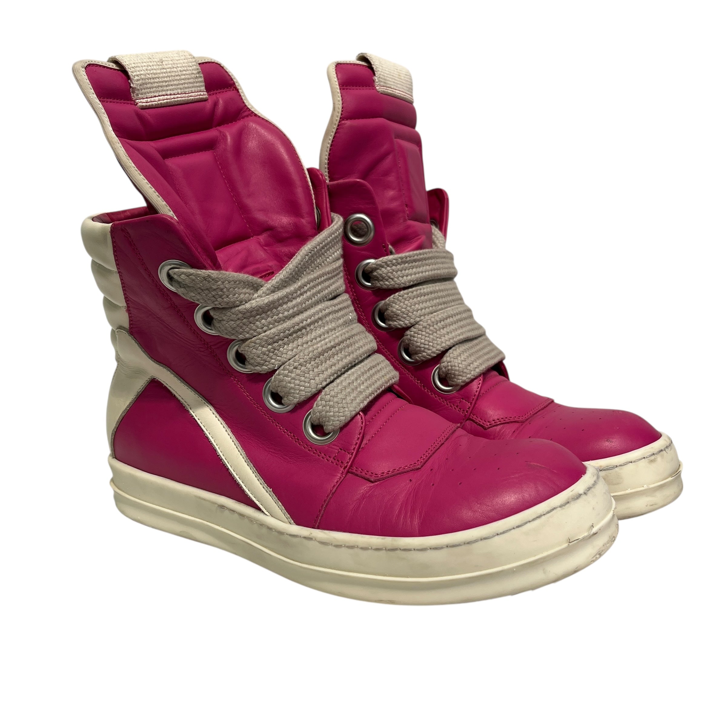 Rick Owens/Hi-Sneakers/EU 41/Cotton/PNK/ view 1