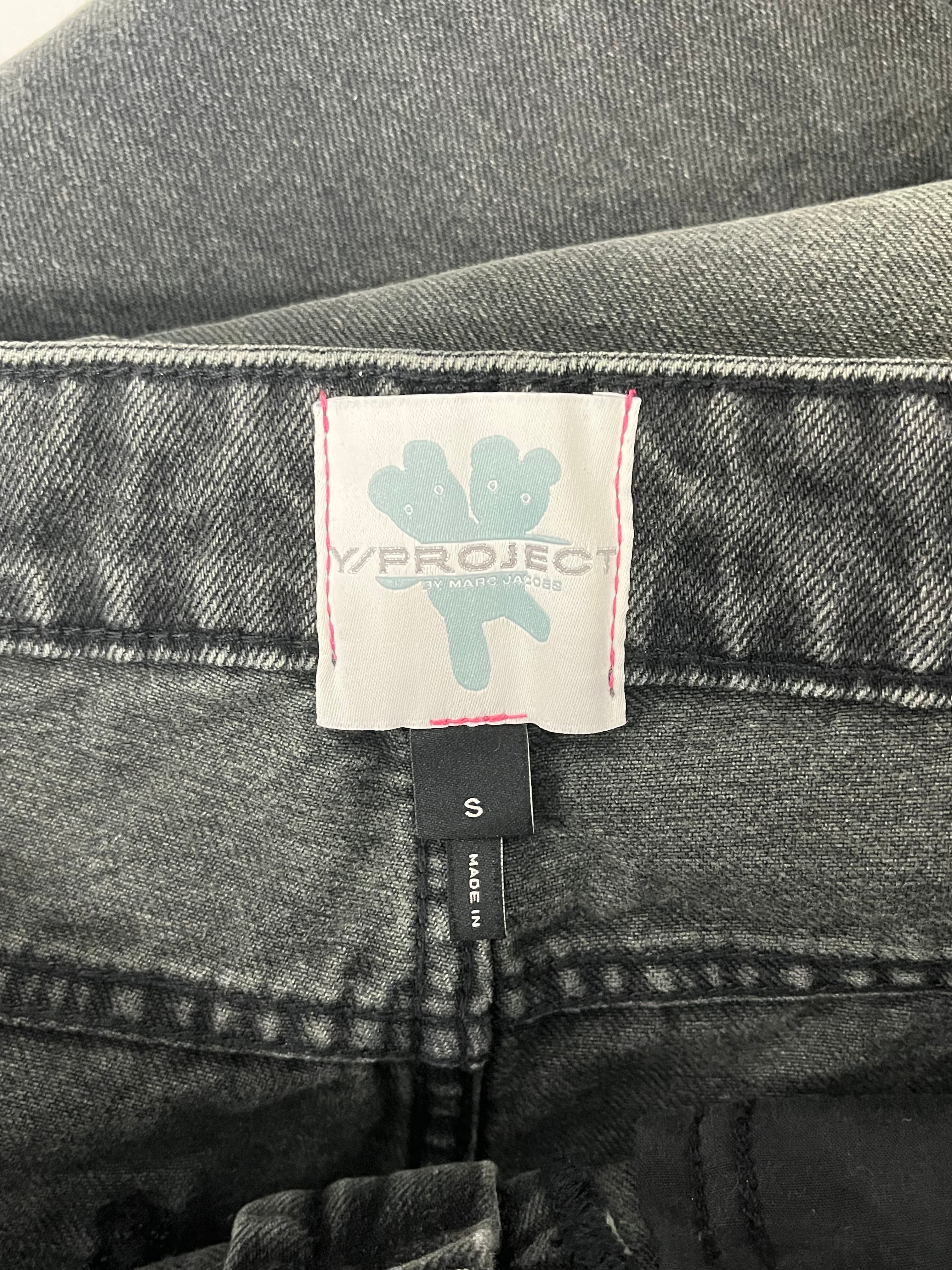 Heaven By Marc Jacobs/Y/PROJECT/Bottoms/S/Denim/BLK/VENOM BLACK STACKED JEAN view 3