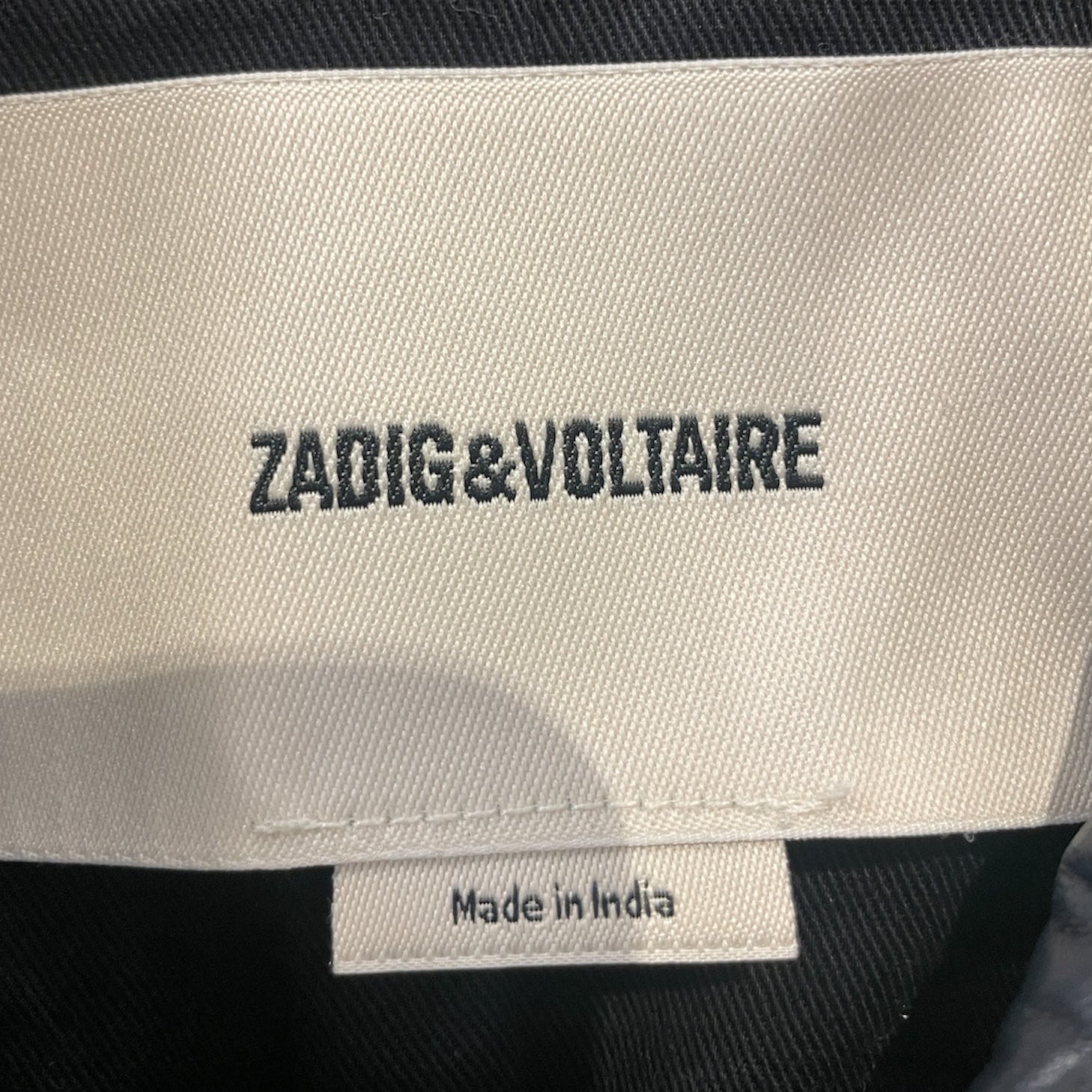 Zadig&Voltaire/Leather Jkt/L/Leather/BLK/ view 3