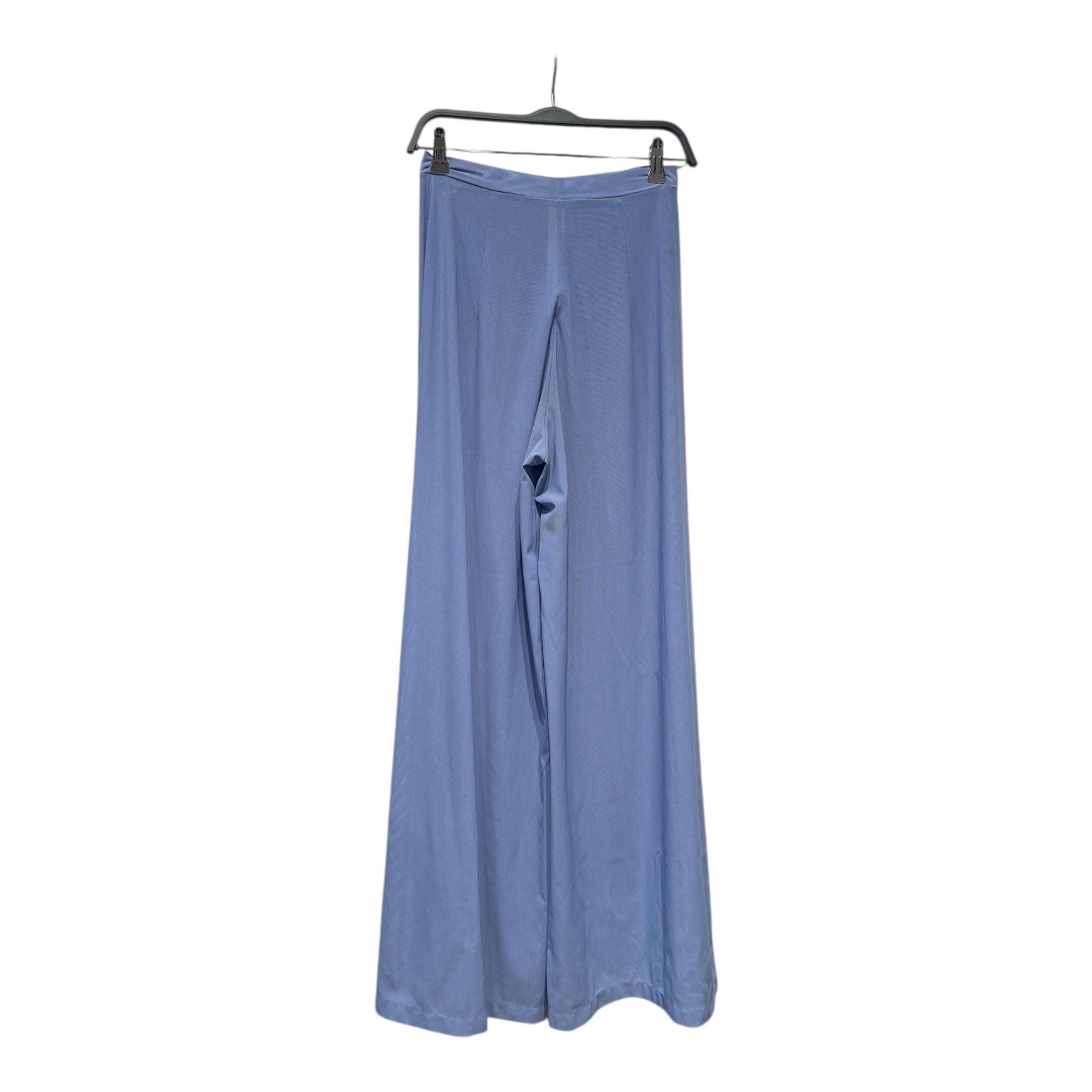 ECKHAUS LATTA/Wide Leg Pants/S/Polyester/BLU/flowwy wide leg view 2