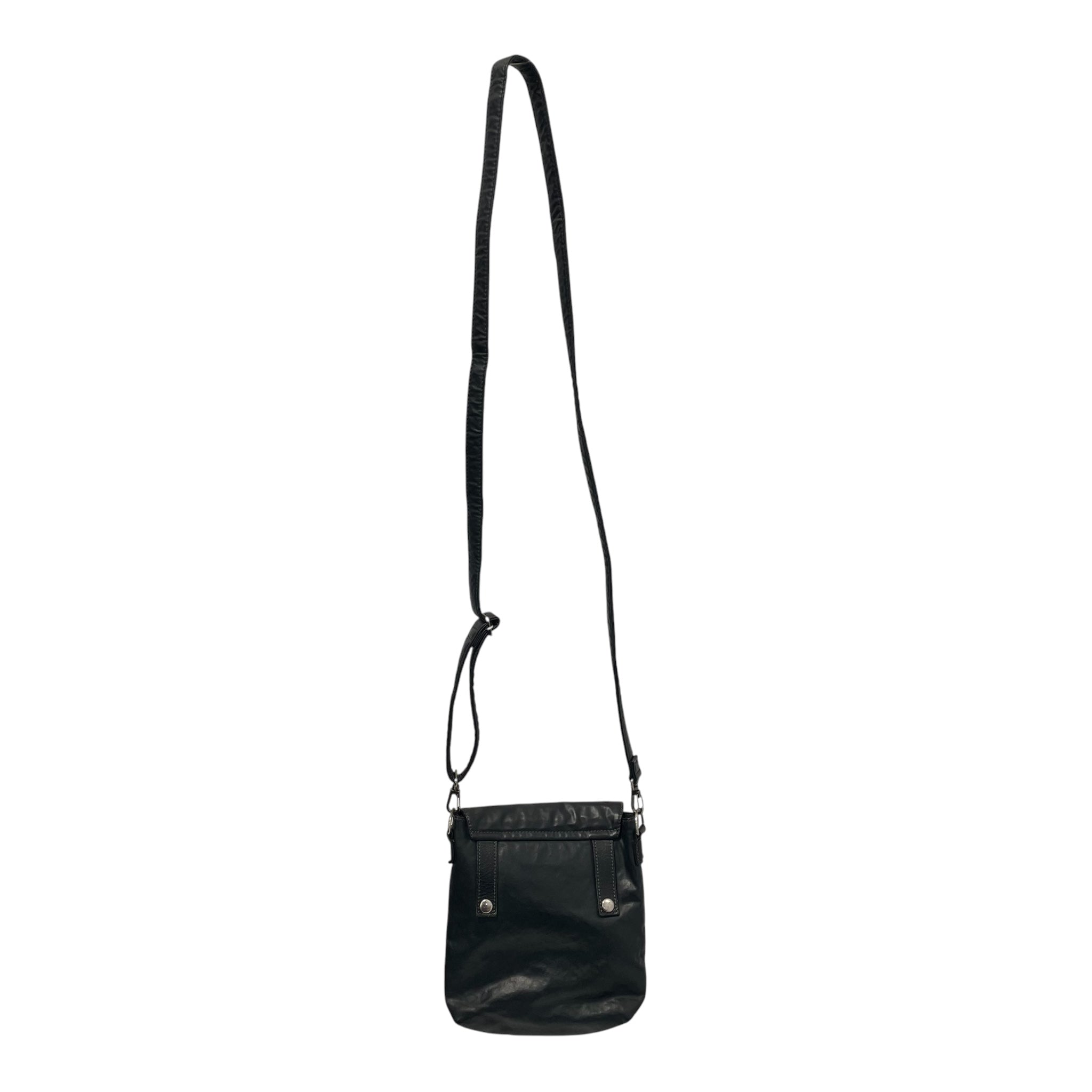 Jean Paul Gaultier/Cross Body Bag/OS/Leather/BLK/SILVER CORNER CROSS BODY BAG view 2