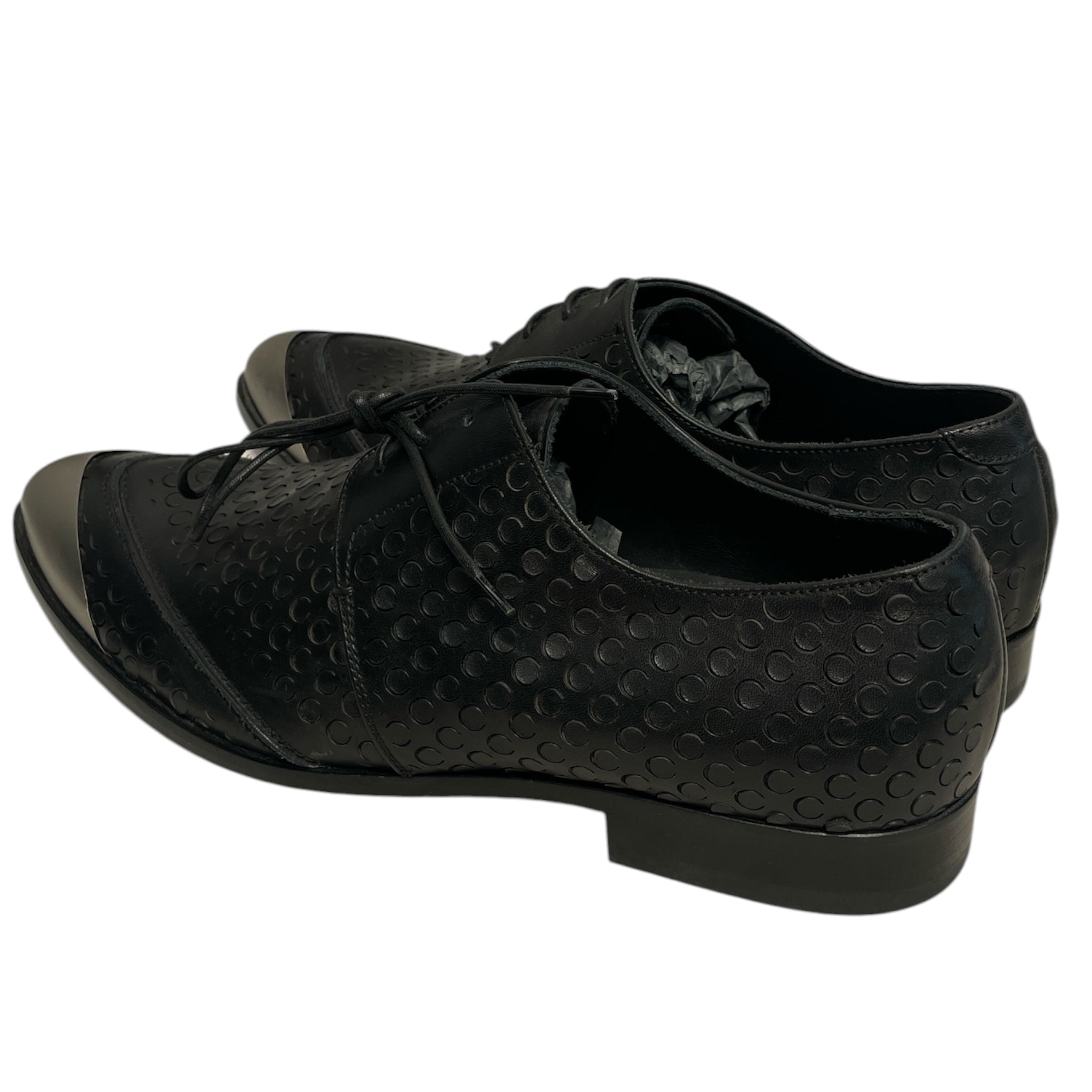 Helmut Lang/Dress Shoes/EU 46/Leather/BLK/FW 24 Scare Metal Toe view 2