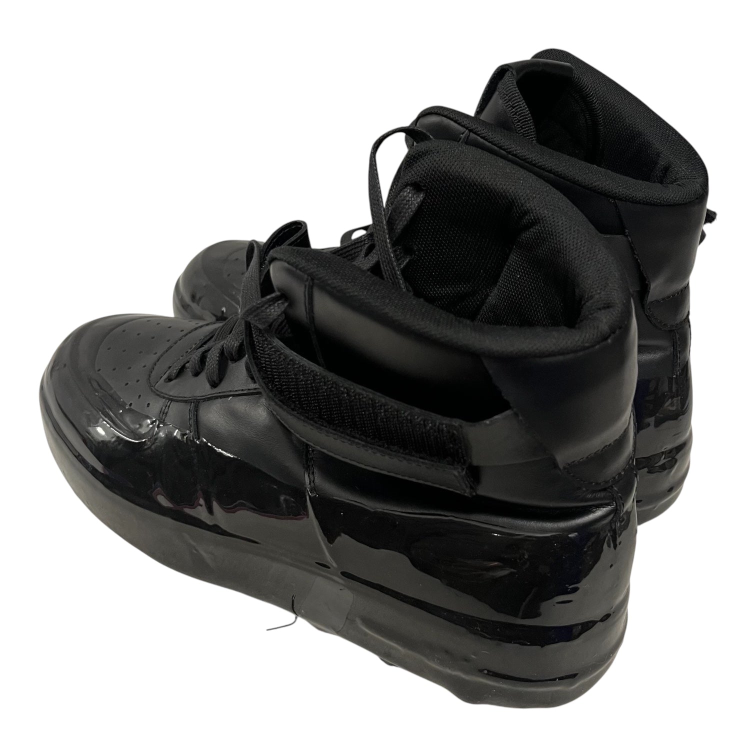 424(FourTwoFour)/Boots/EU 43/Leather/BLK/424 high top dipped blk shoes view 2