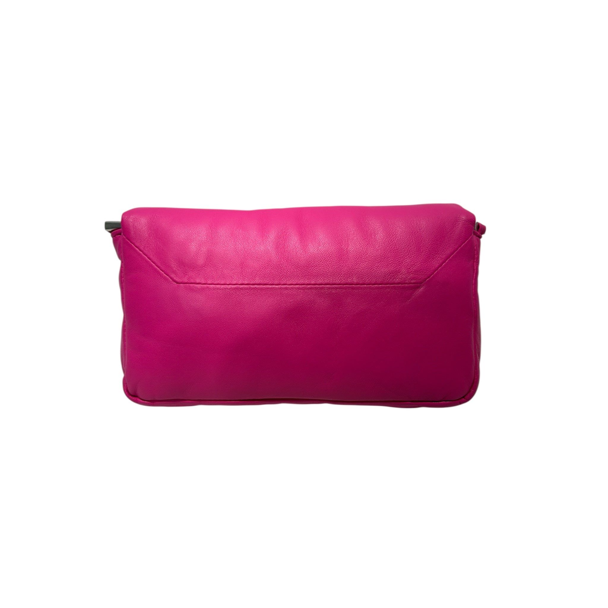 Rick Owens/Cross Body Bag/Lambskin/PNK/HOT PNK SLV BLOCK PILLOW LEATH view 2