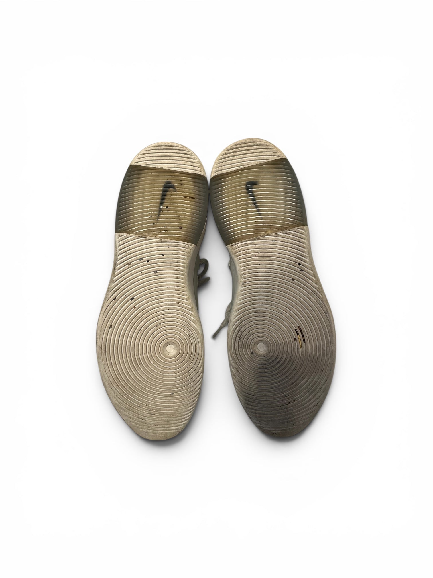 NIKE/FEAR OF GOD/Hi-Sneakers/US 9.5/Leather/SLV/Fear of God 1 Light Bone view 3