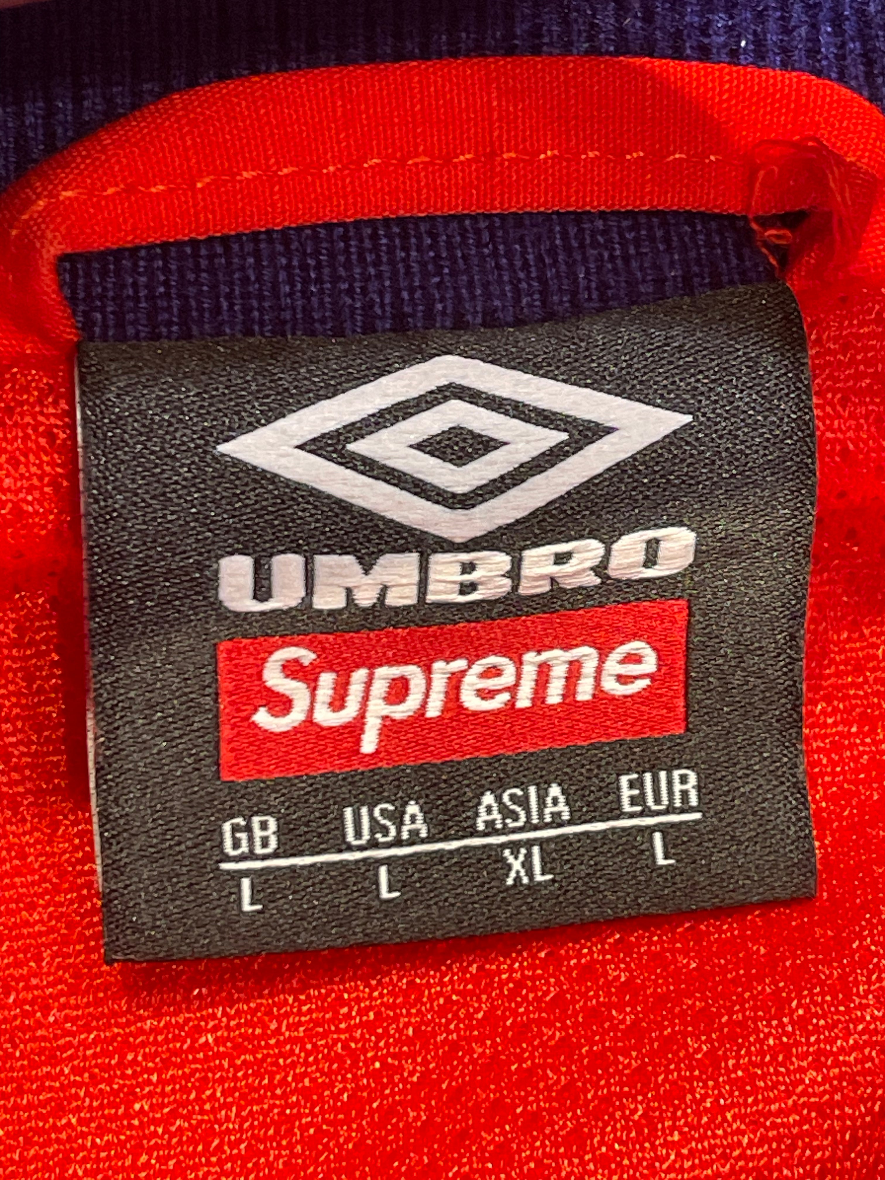 Supreme/UMBRO/Jacket/L/Polyester/RED/ view 3