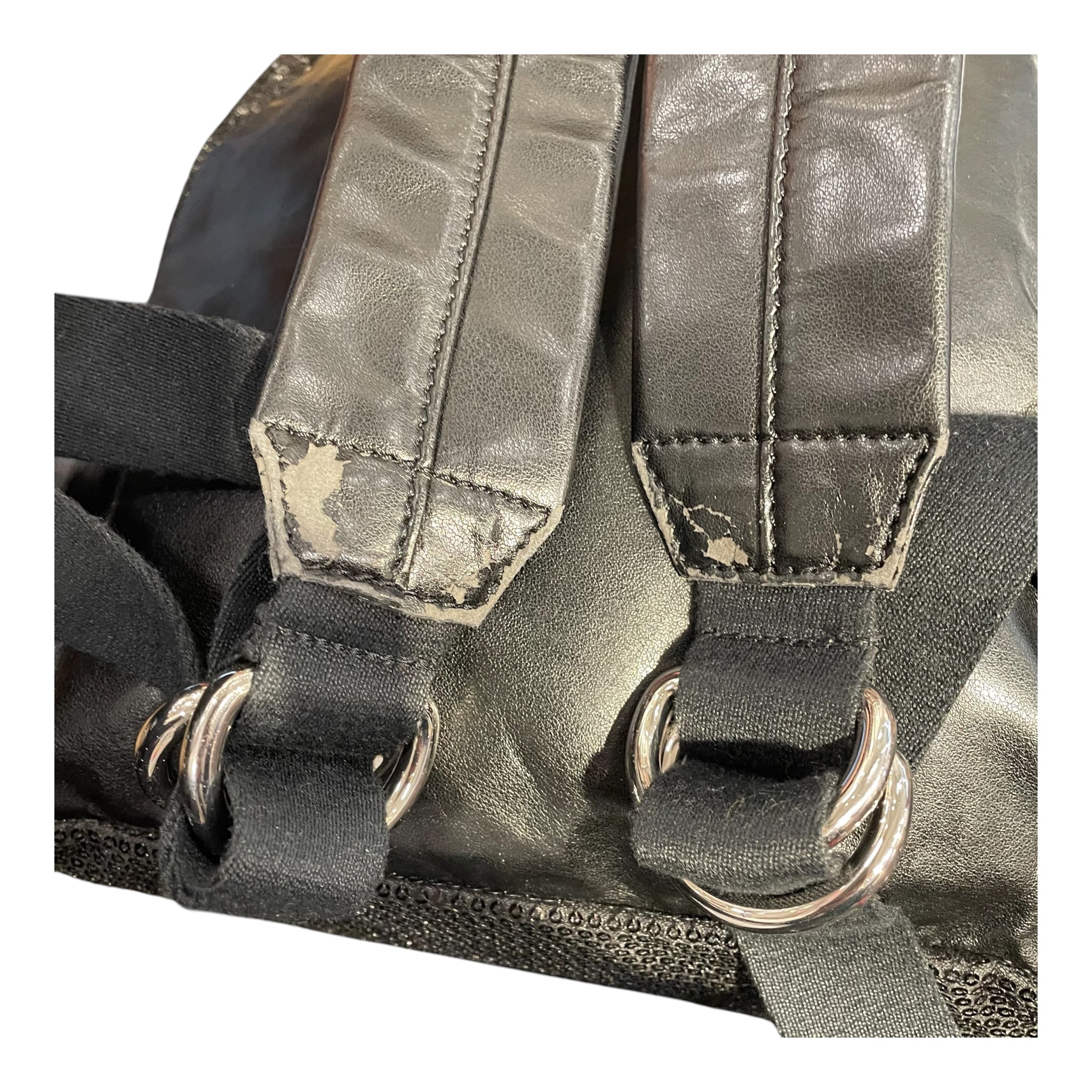 MM6/Backpack/Glitter/BLK/SEQUIN SMALL BACKPACK view 6