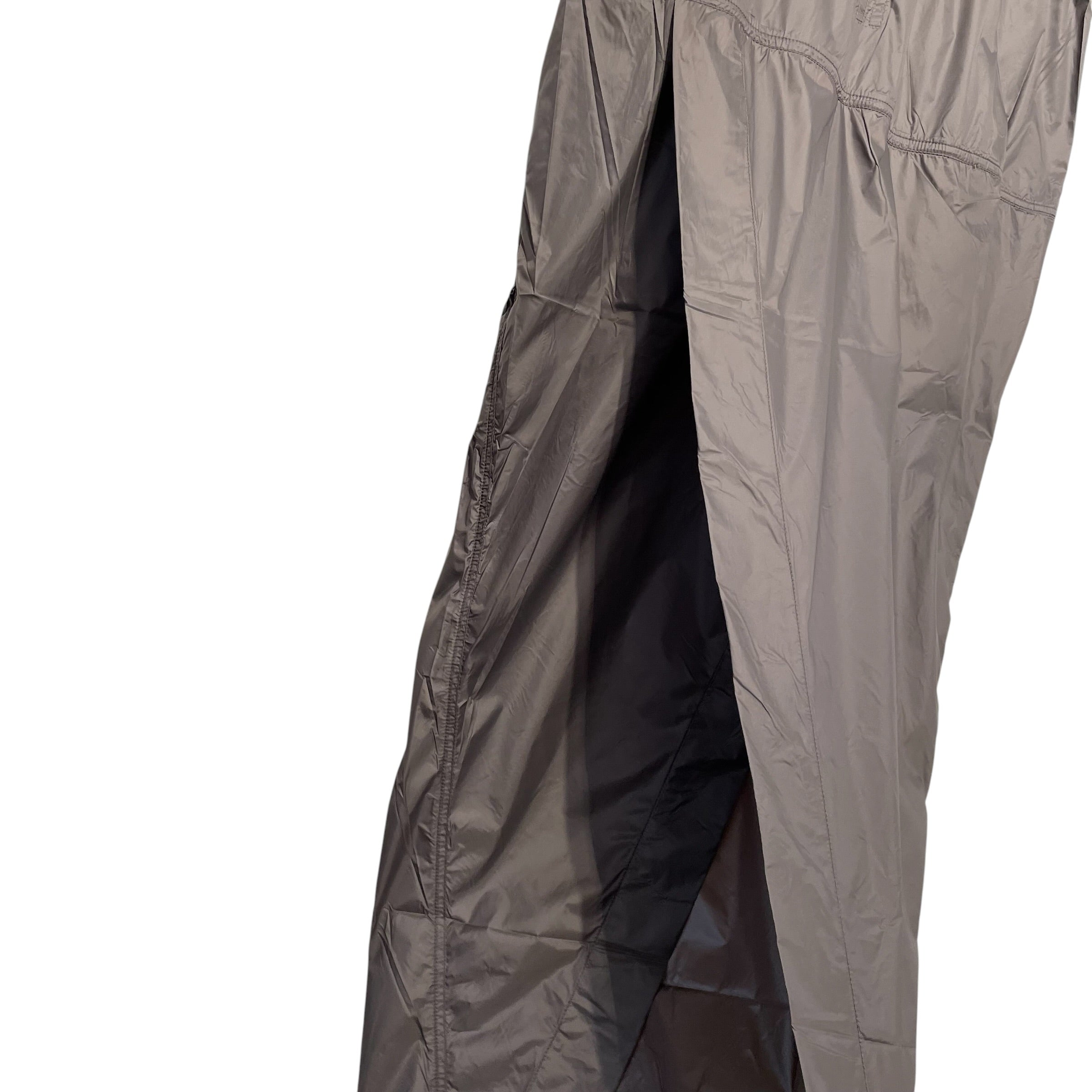 RICK OWENS DRKSHDW/Long Skirt/L/Nylon/KHK/Concordian Skirt DS02E7332-NP view 3