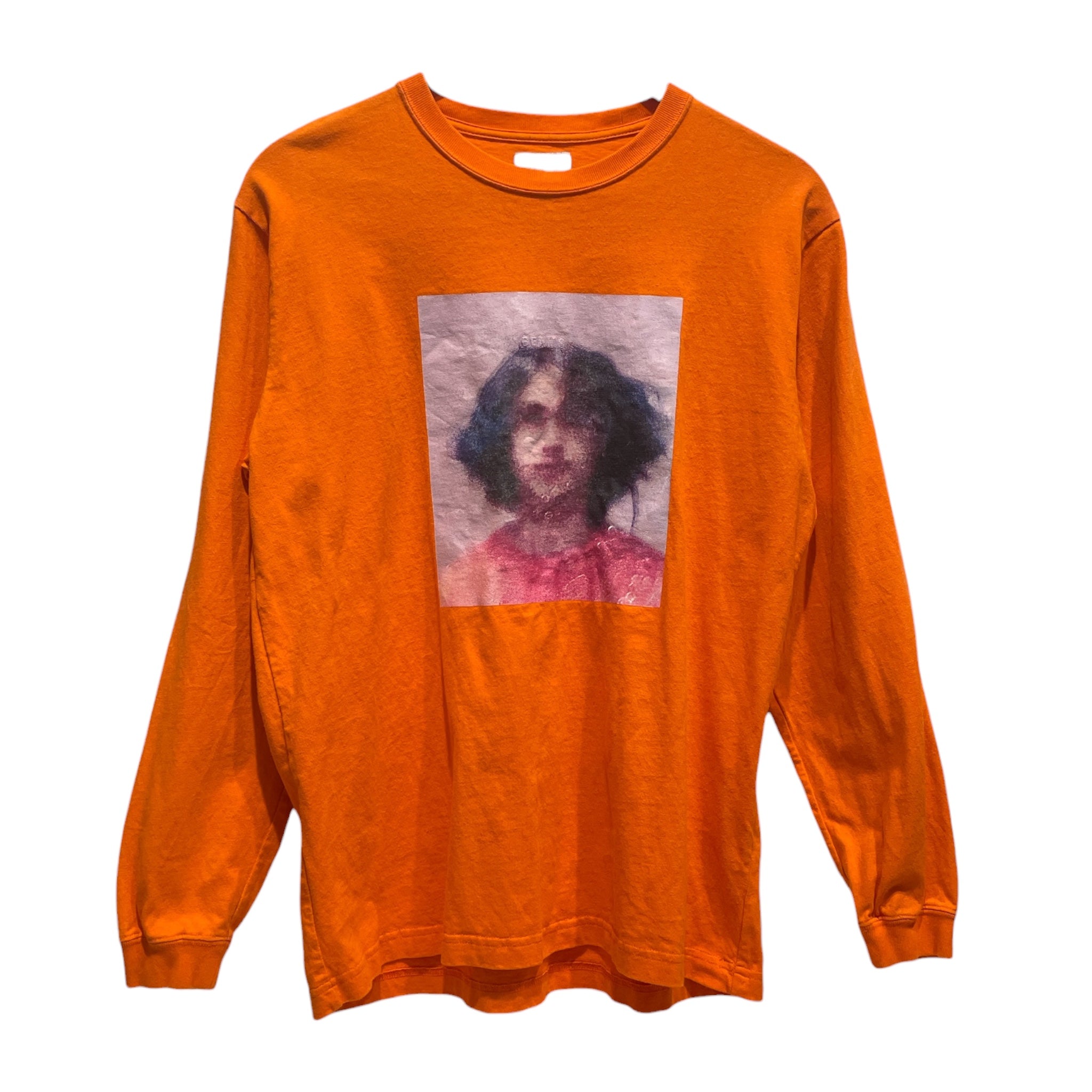 BEAMS/LS T-Shirt/M/Cotton/ORN/Foggy Picture Free Jimbo view 1