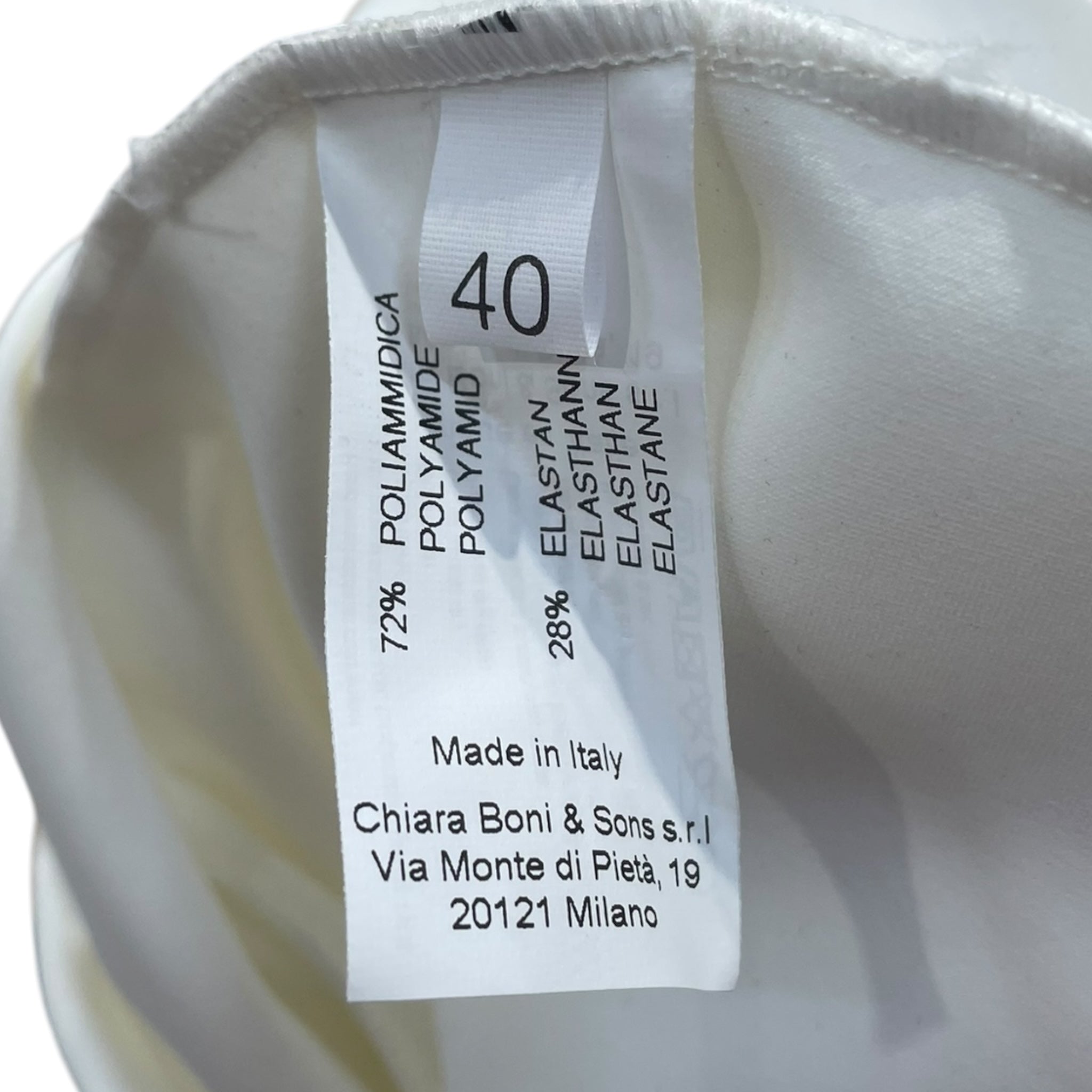 chiara boni/Skirt/4/Polyester/WHT/Midi Length/pencil skirt view 4