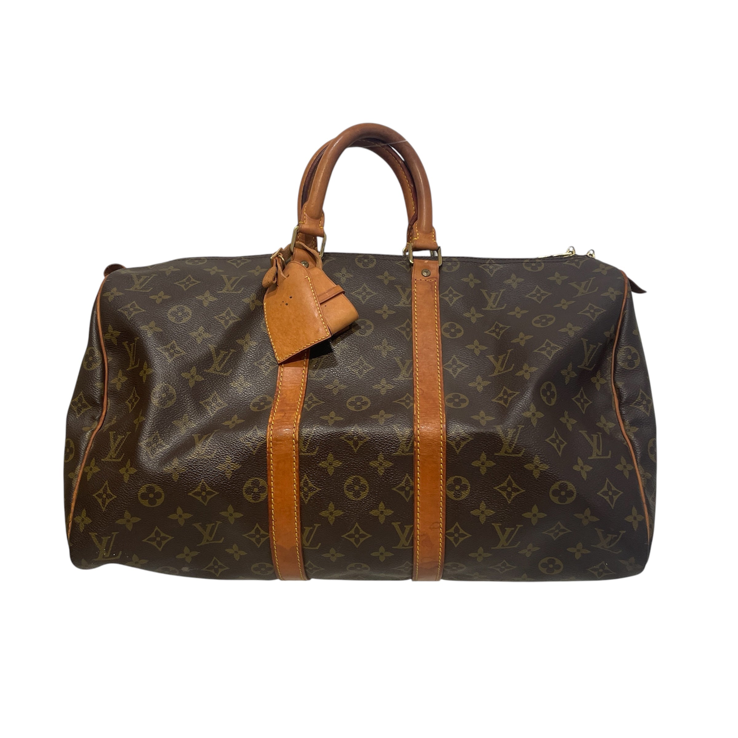 LOUIS VUITTON/Luggage/Monogram/Leather/BRW/Keep All view 1