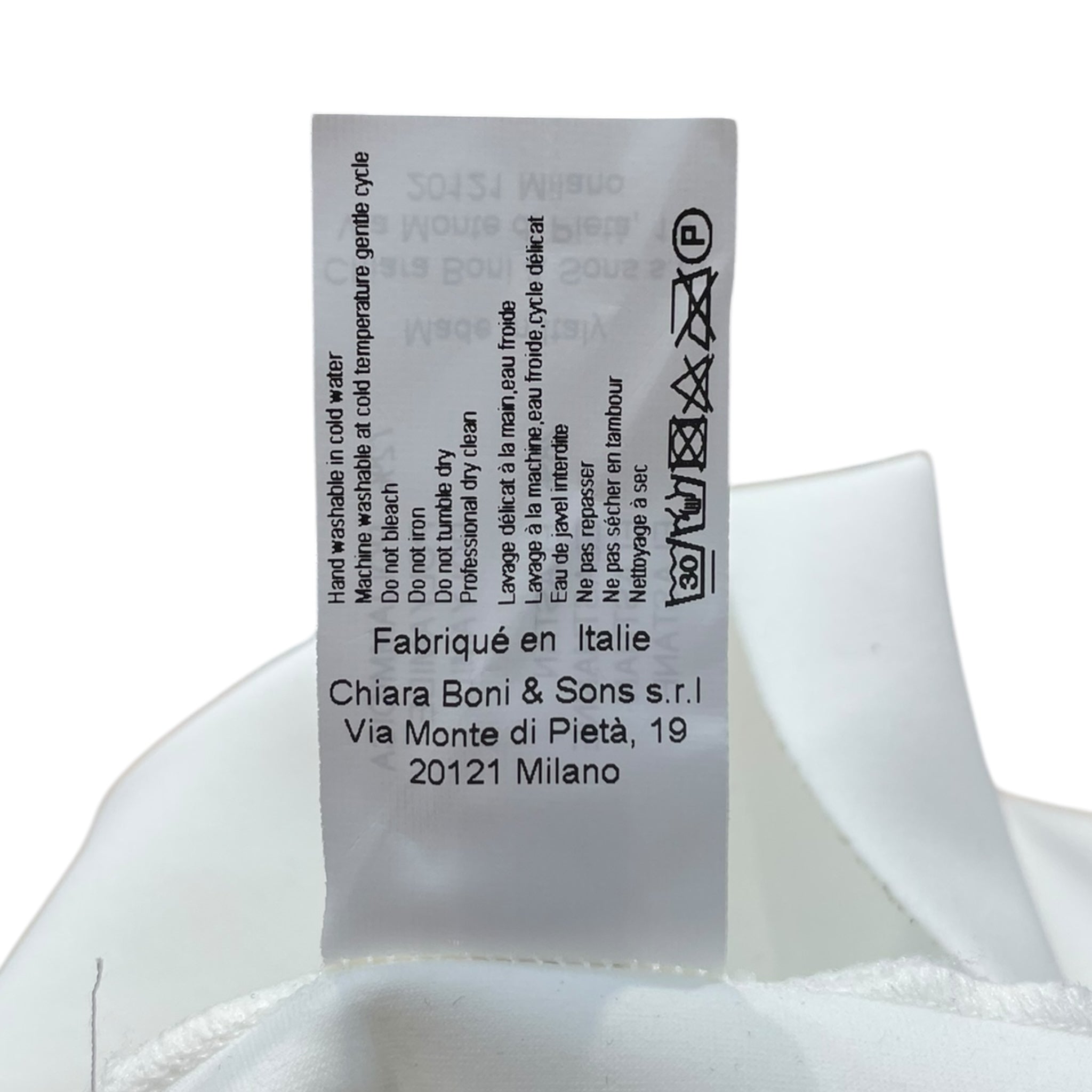 chiara boni/Skirt/4/Polyester/WHT/Midi Length/pencil skirt view 5