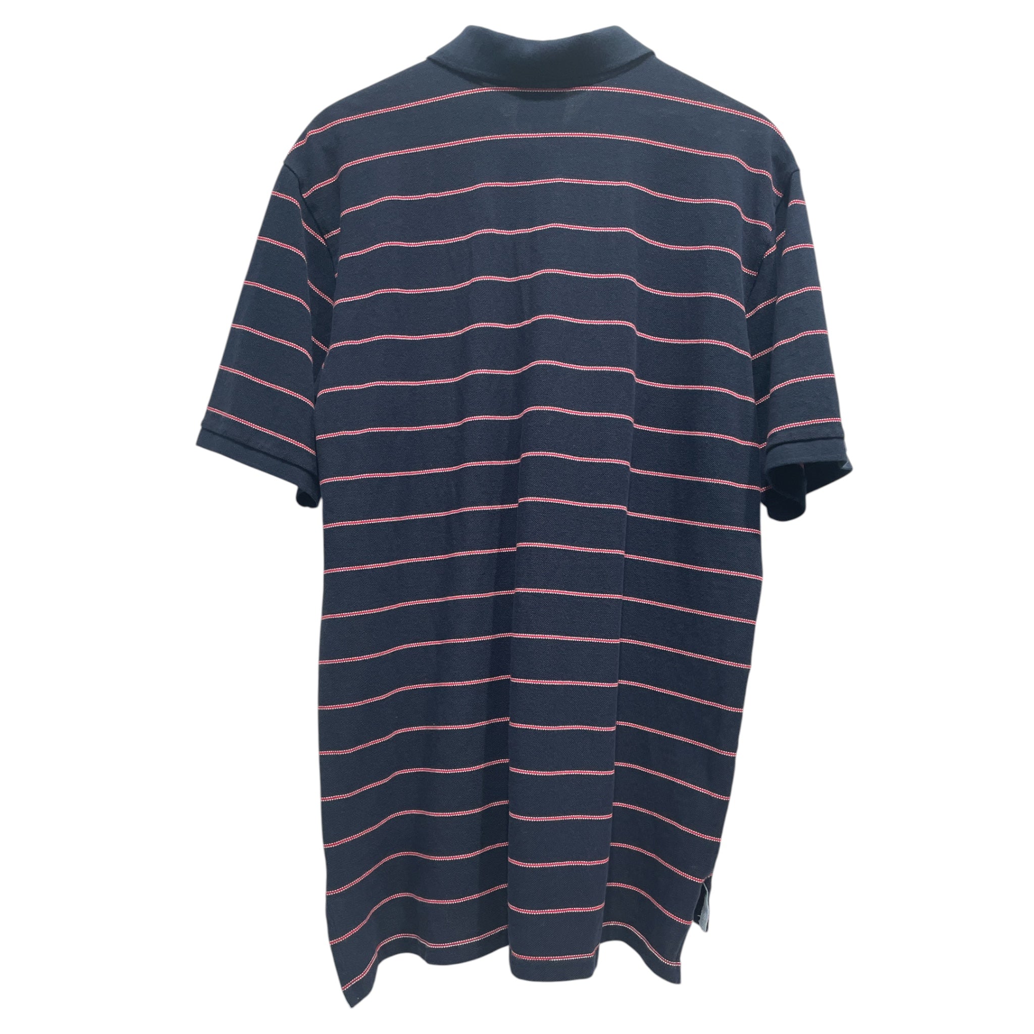 POLO JEANS CO./Polo Shirt/L/Cotton/NVY/Pullover/Stripe/RED LINE WHITE DOTTED LINE view 2