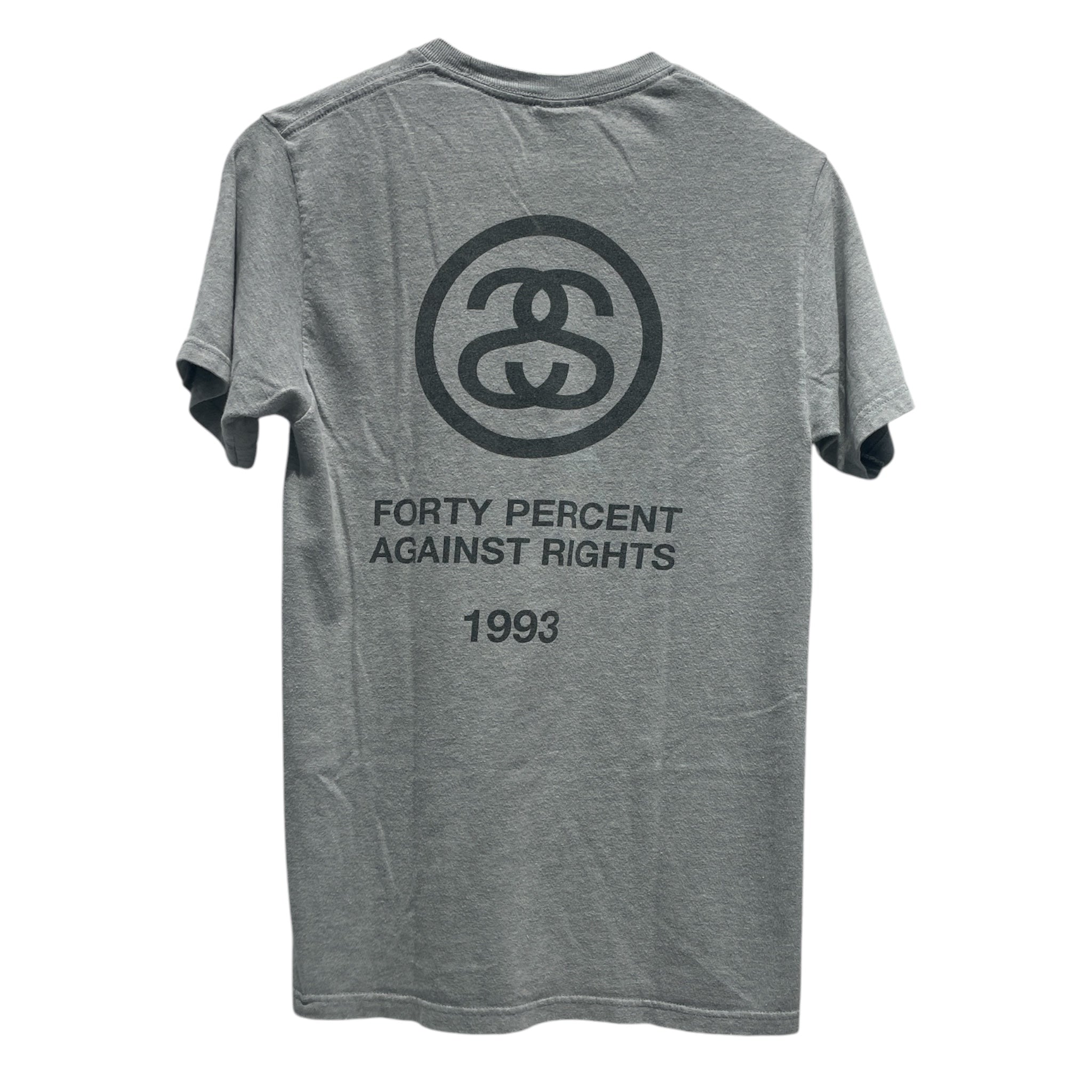 STUSSY/T-Shirt/S/Cotton/GRY/IN THIS FUTURE view 2