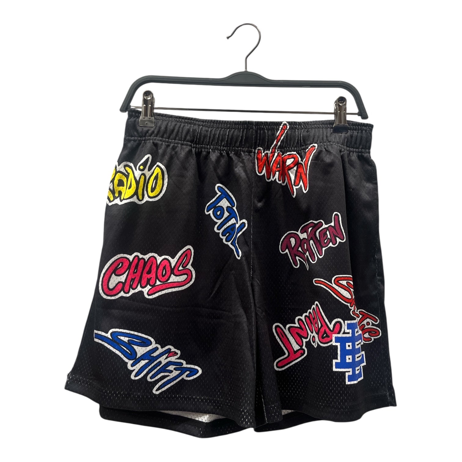 Eric Emanuel/Shorts/M/Polyester/BLK/Graphic/Eric Emanuel x Matty Boy Short view 4