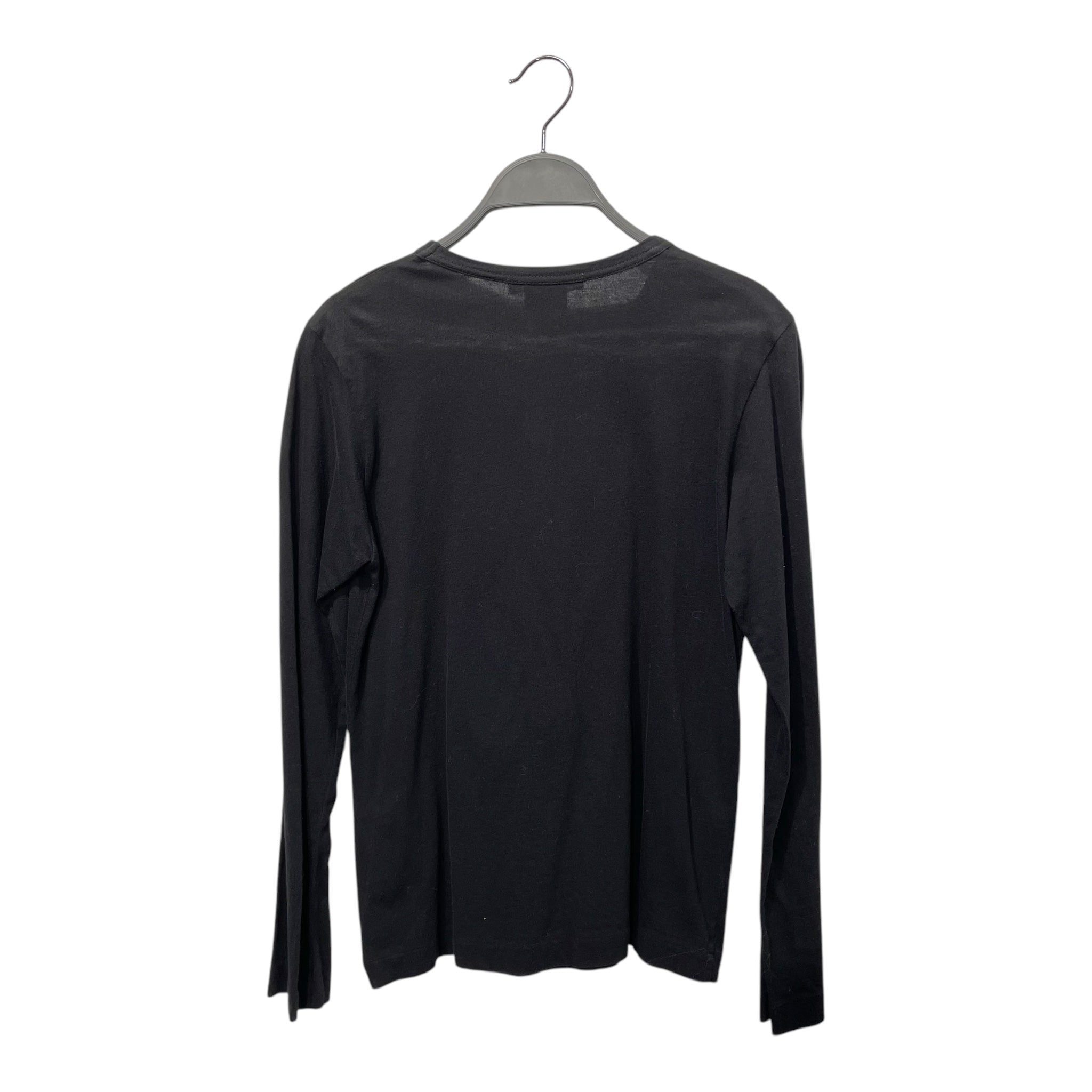 COMME des GARCONS/LS T-Shirt/M/Cotton/BLK/RUFFLE view 2