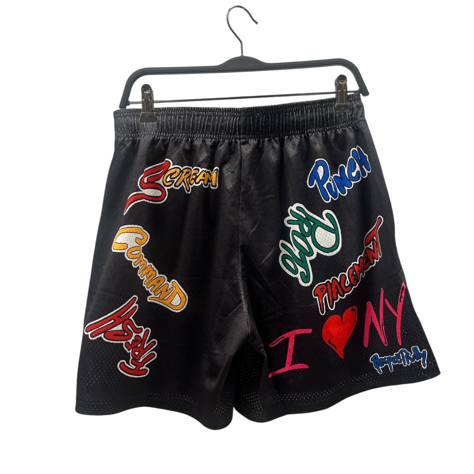 Eric Emanuel/Shorts/M/Polyester/BLK/Graphic/Eric Emanuel x Matty Boy Short view 5