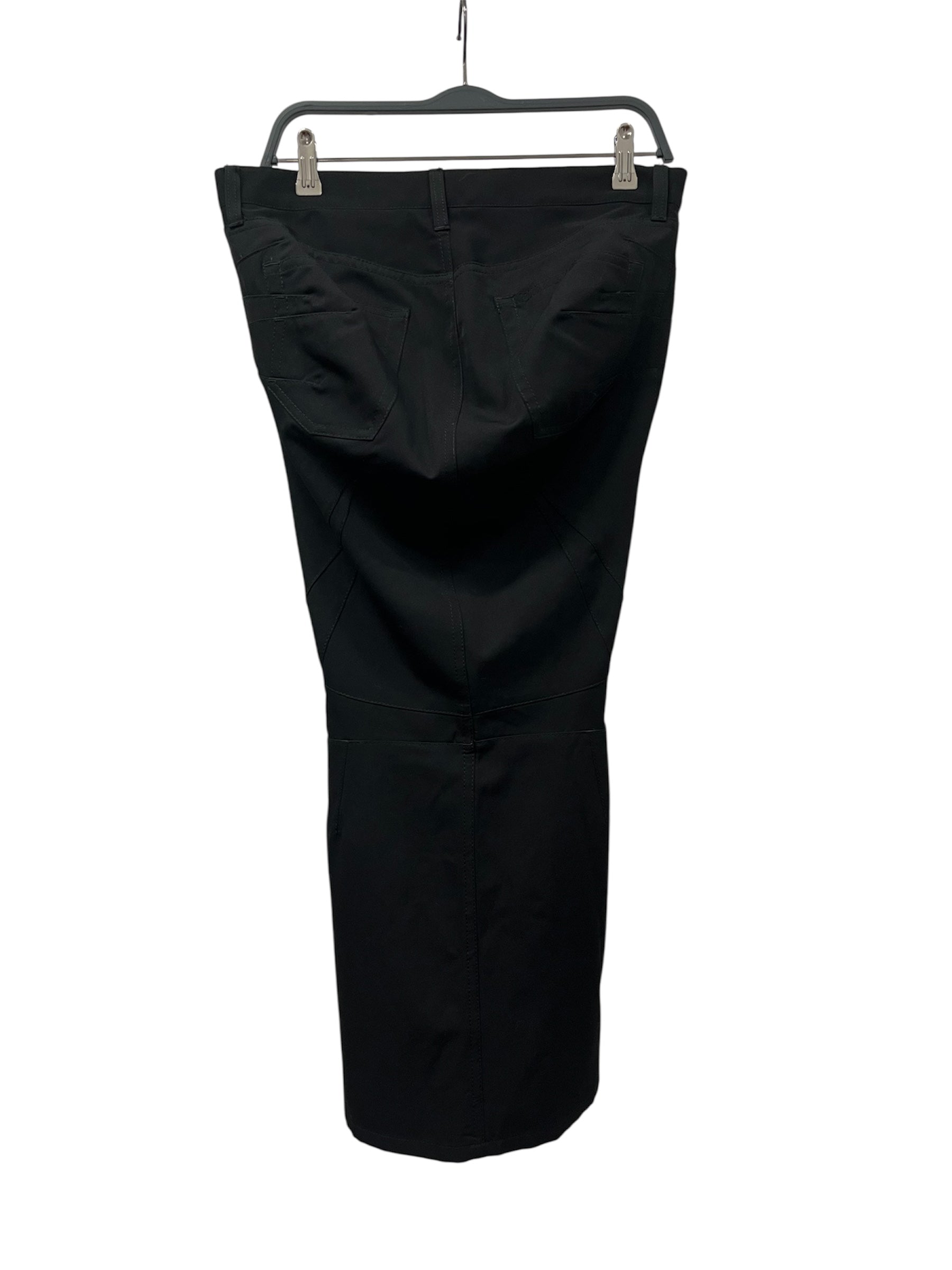 JUNYA WATANABE COMME des GARCONS/Long Skirt/M/Wool/BLK/Maxi Length/MERMAID WOOL LONG SKIRT view 2