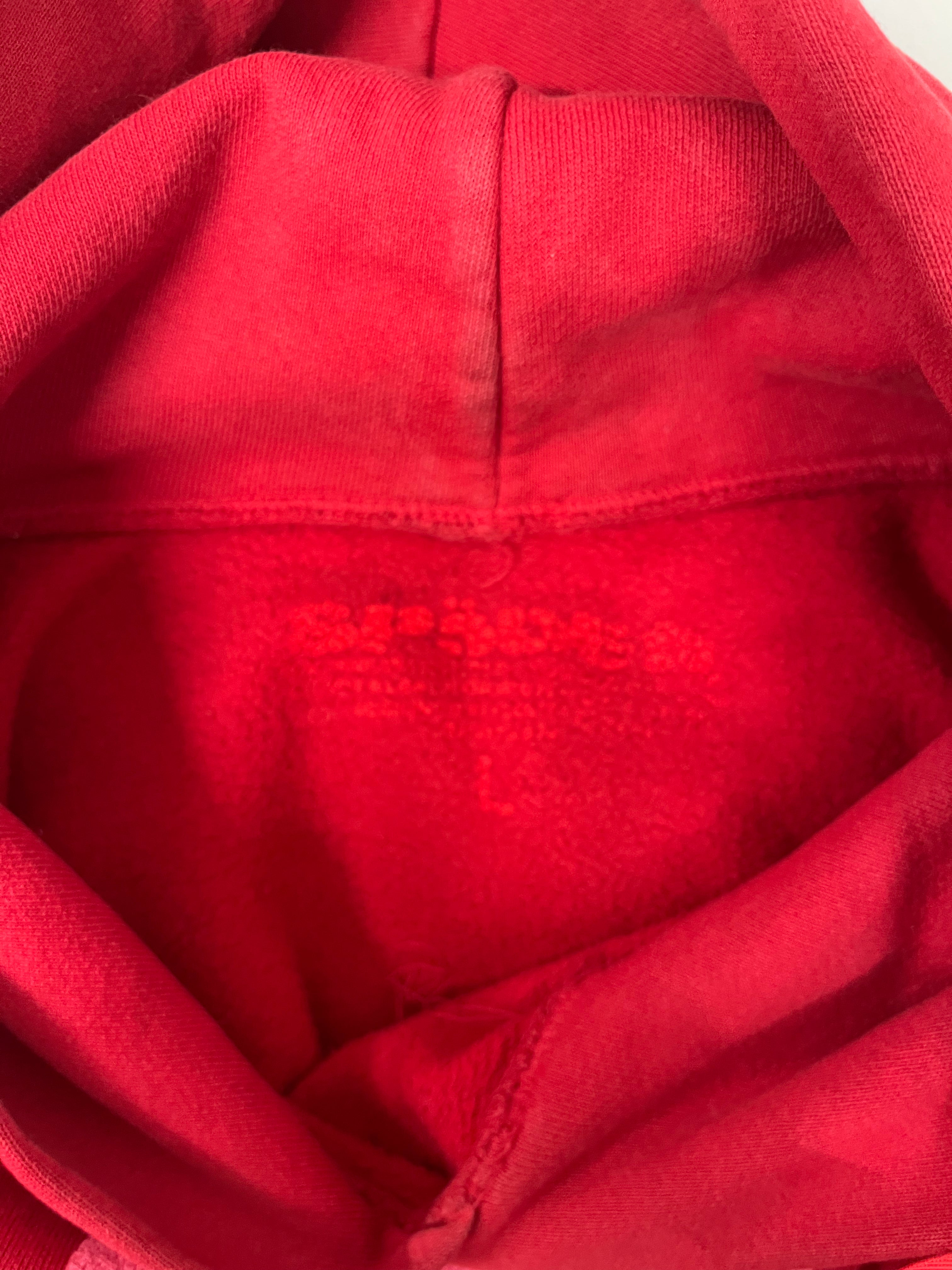Sp5der/Sweatshirt/L/Graphic/Cotton/RED/Pullover/555 SPIDER HOODIE view 3