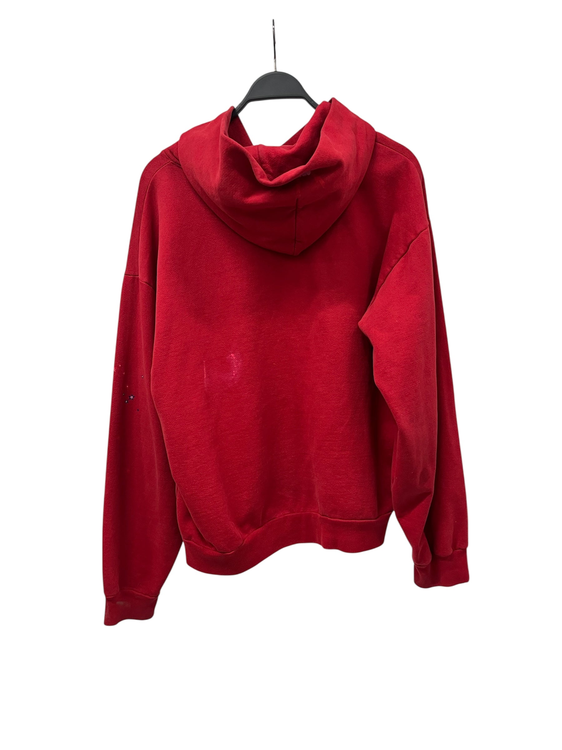 Sp5der/Sweatshirt/L/Graphic/Cotton/RED/Pullover/555 SPIDER HOODIE view 2