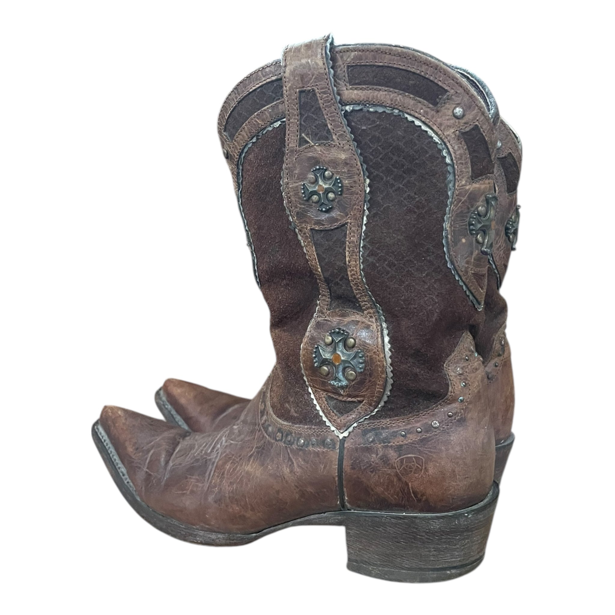 ARIAT/Western Boots/US 11/Leather/BRW/ view 2