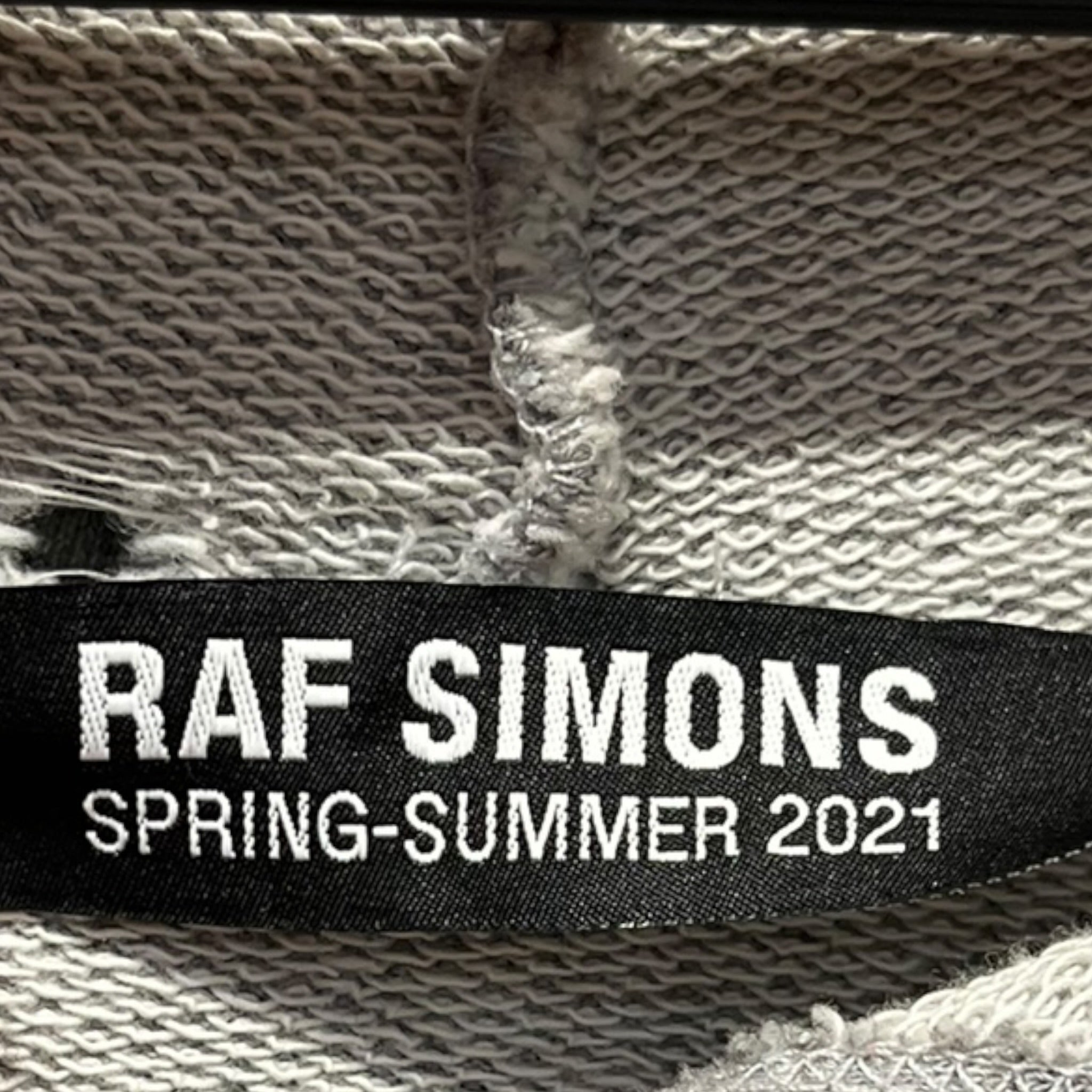 RAF SIMONS/Hoodie/S/Cotton/GRY/Welcome Home I Love You view 3