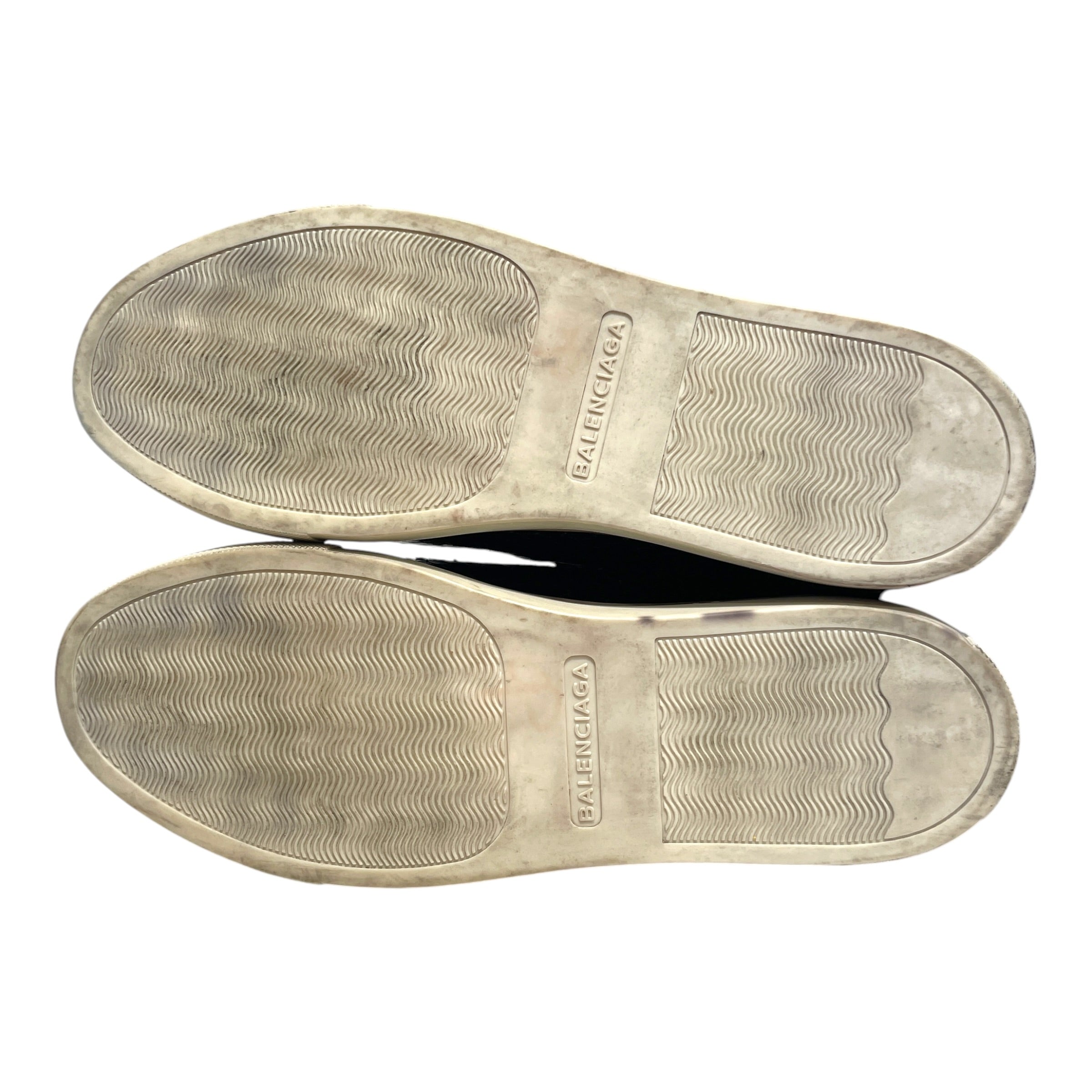 BALENCIAGA/Low-Sneakers/EU 40/Leather/BLK/Arena Snakeskin Low-Top view 6