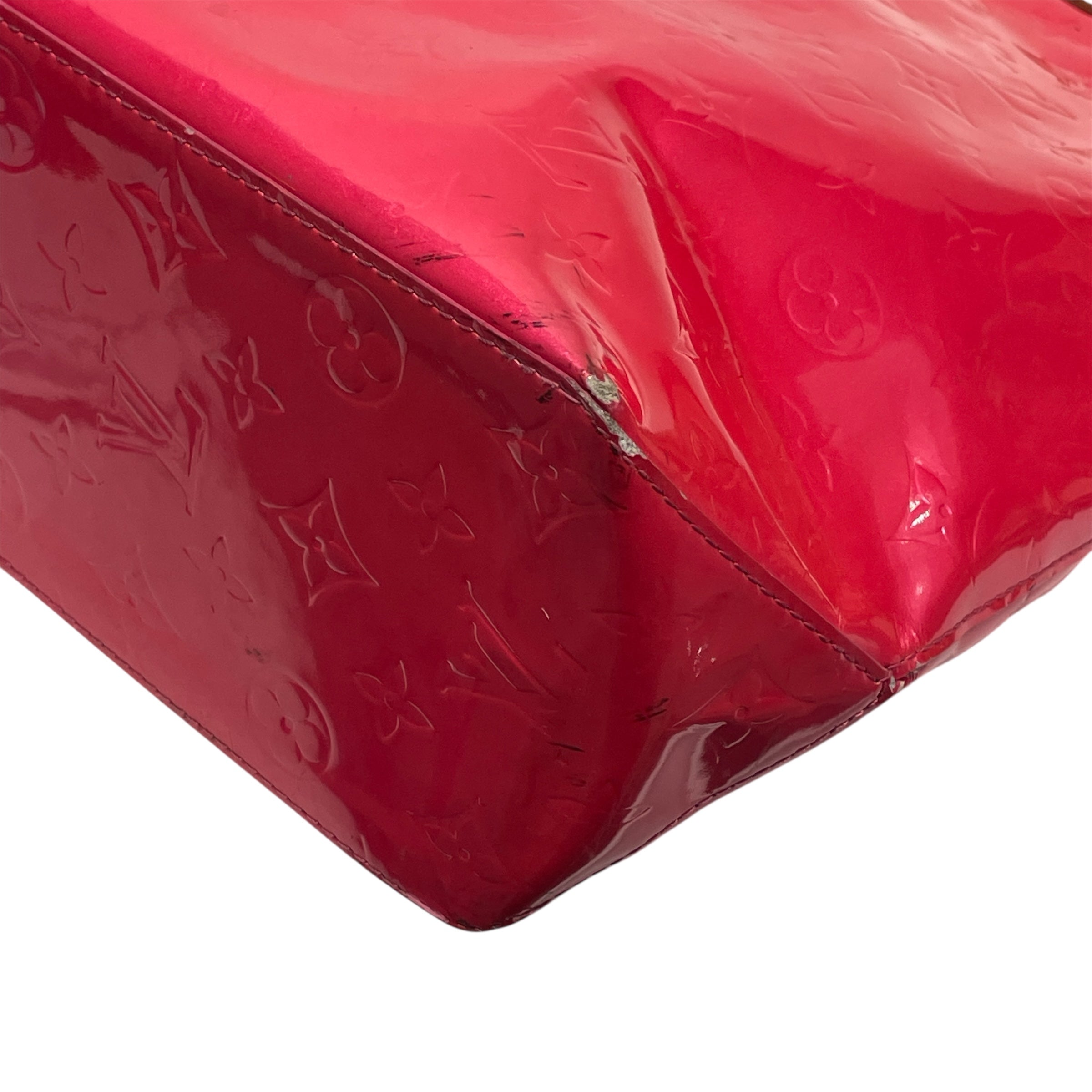 LOUIS VUITTON/Hand Bag/Monogram/PNK/VERNIS READE MM TOTE view 7