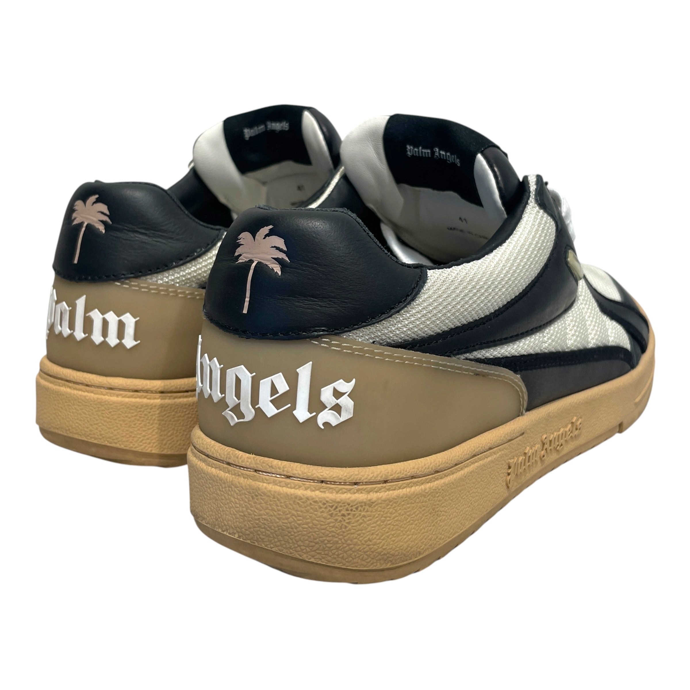 Palm Angels/Low-Sneakers/EU 41/Leather/BLK/University Tan Low-Top view 2