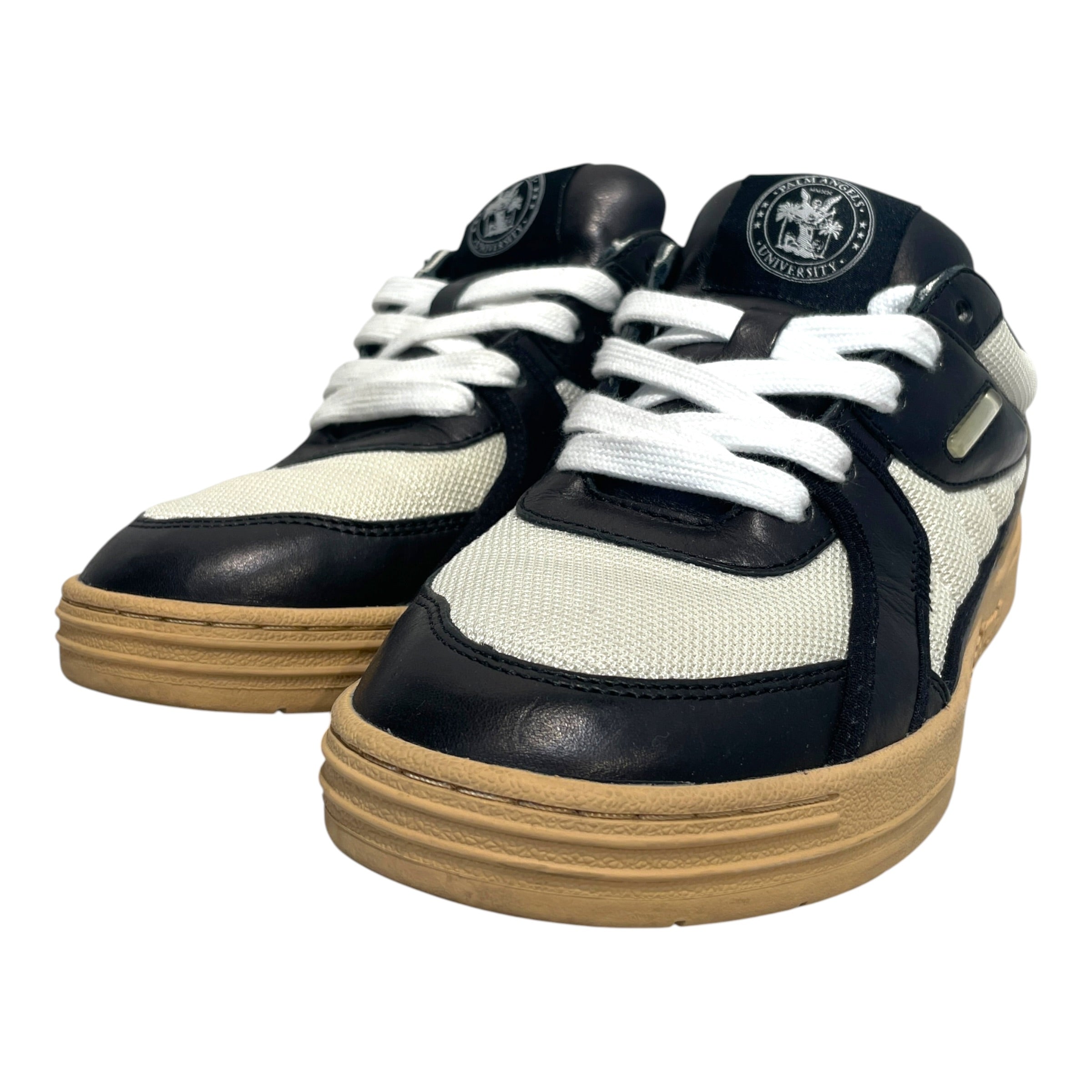 Palm Angels/Low-Sneakers/EU 41/Leather/BLK/University Tan Low-Top view 4
