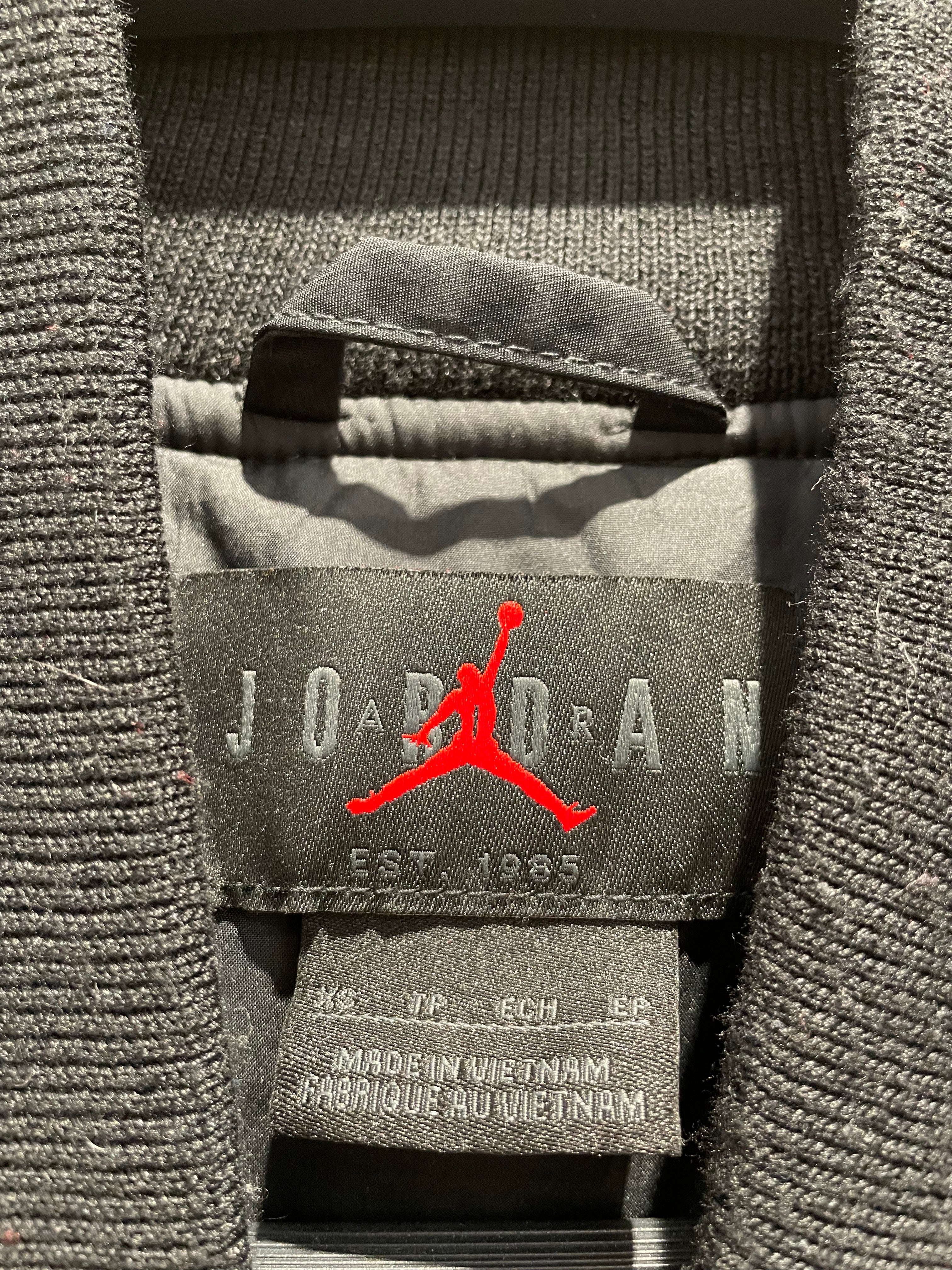 NIKE/Souvenir Jkt/XS/Nylon/BLK/Air Jordan Bomber view 5