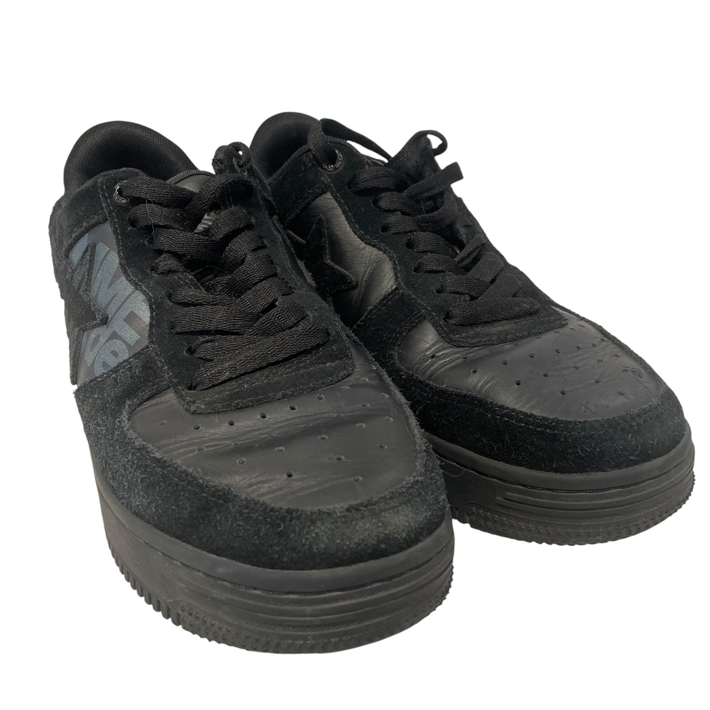 A BATHING APE/COMME des GARCONS/Low-Sneakers/US 9/BLK/Bapeista COMME des GARCONS view 1