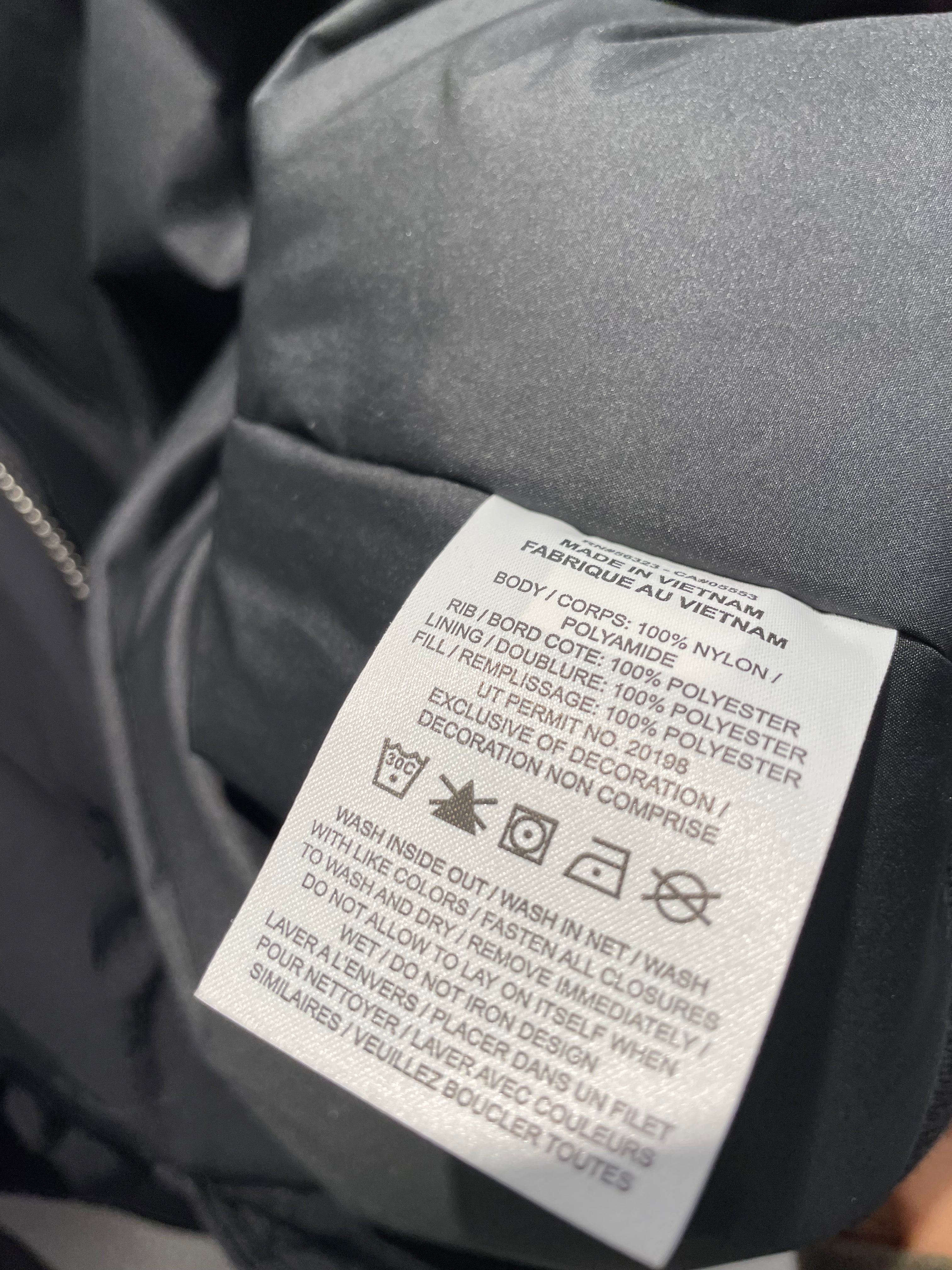 NIKE/Souvenir Jkt/XS/Nylon/BLK/Air Jordan Bomber view 4