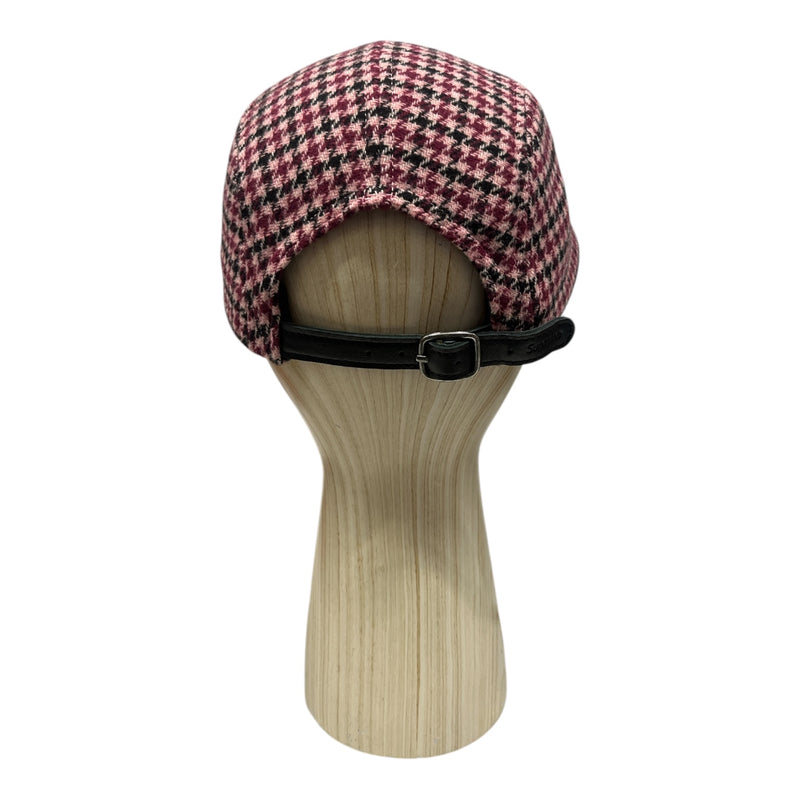 Supreme/Cap/Plaid/Wool/PNK/