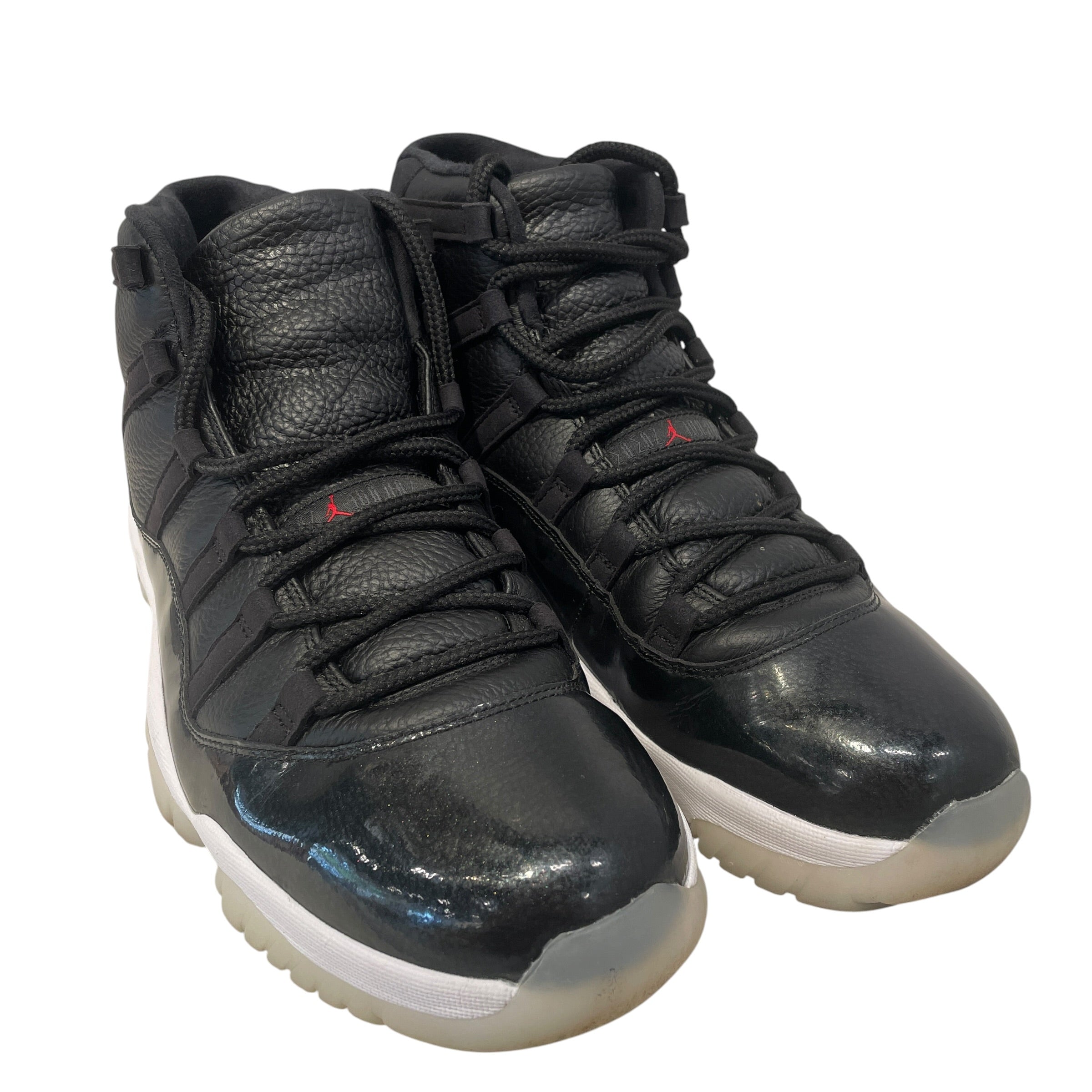 NIKE/AIR JORDAN 11 RETRO/Hi-Sneakers/US 13/BLK/378037-002 view 1