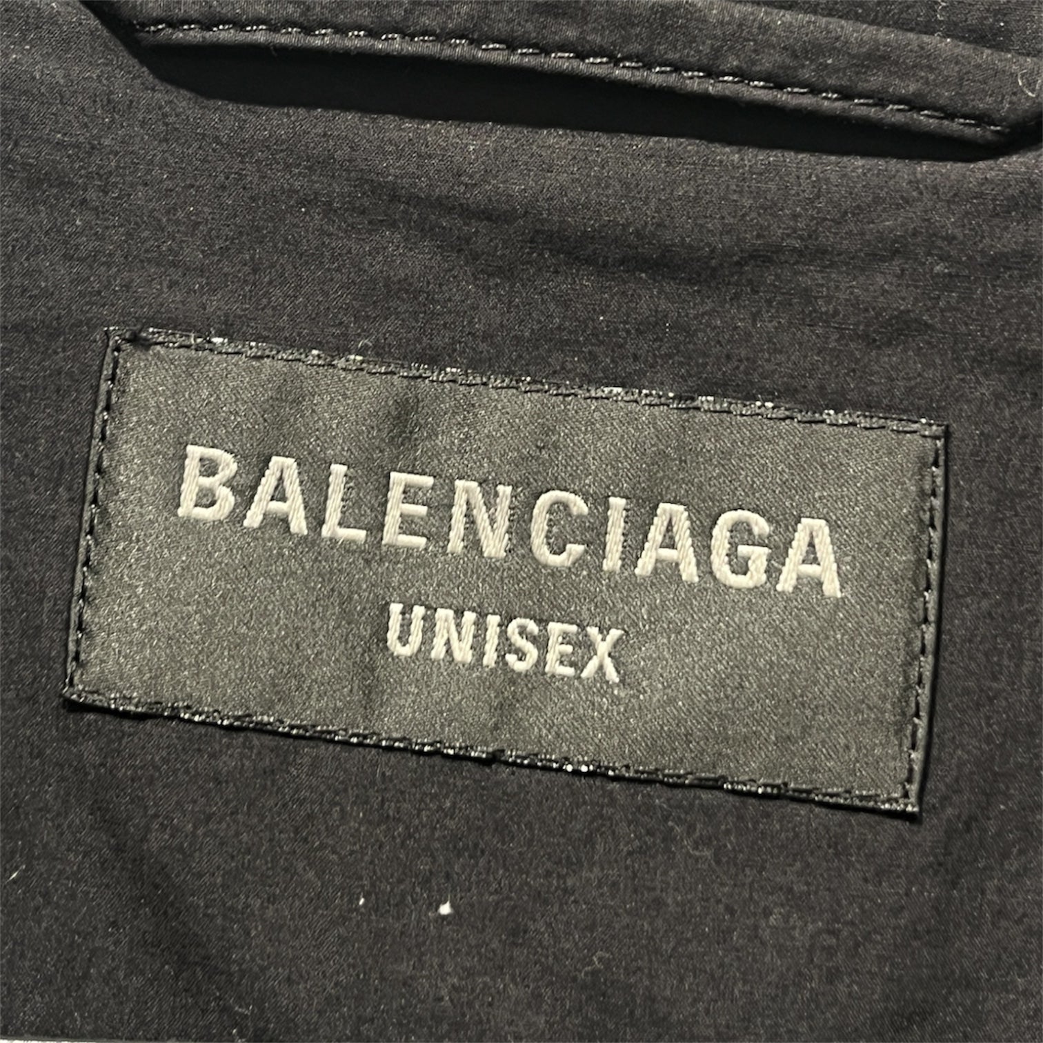 BALENCIAGA/Windbreaker/XS/Polyester/BLK/Stripe/white stripe/tracksuit jacket view 3