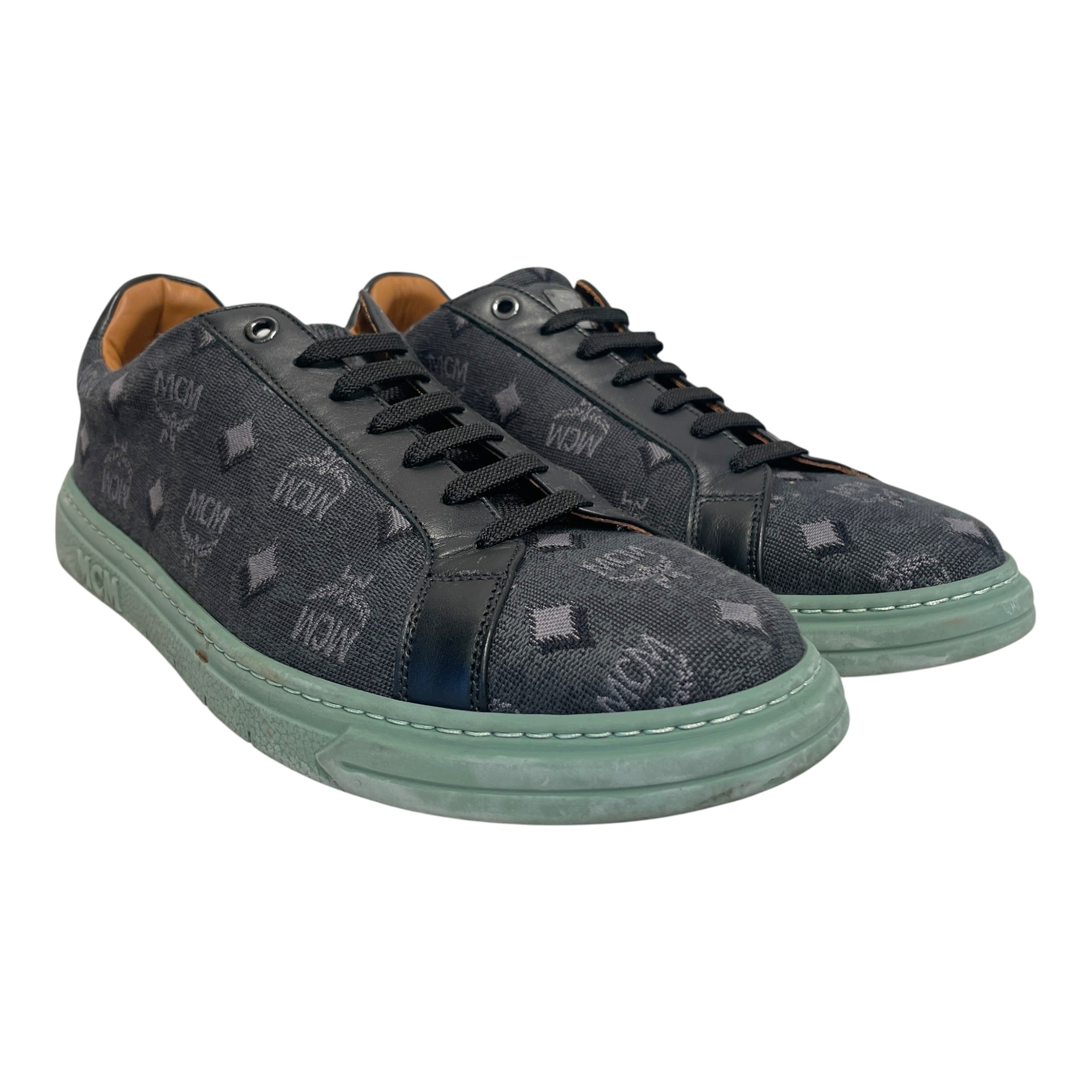 MCM/Low-Sneakers/EU 42/Monogram/Cotton/GRY/MCM Terrain Lo Sneaker view 1