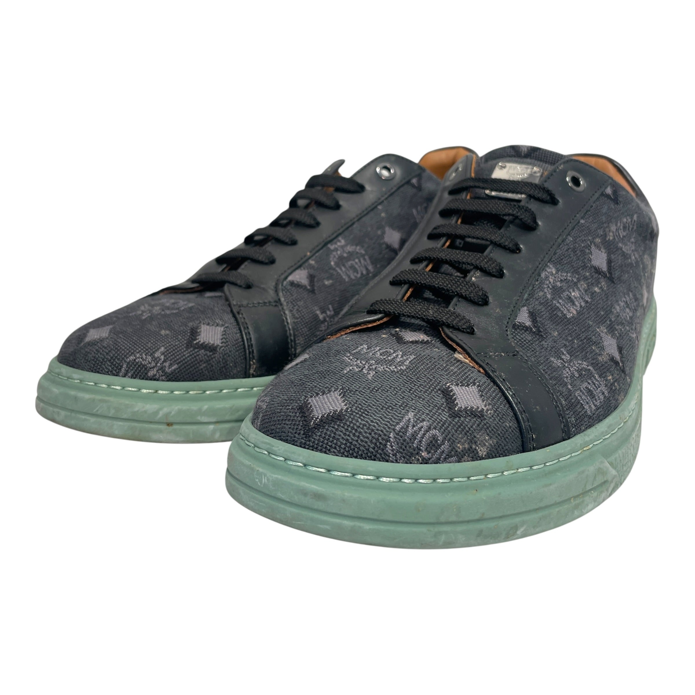 MCM/Low-Sneakers/EU 42/Monogram/Cotton/GRY/MCM Terrain Lo Sneaker view 2