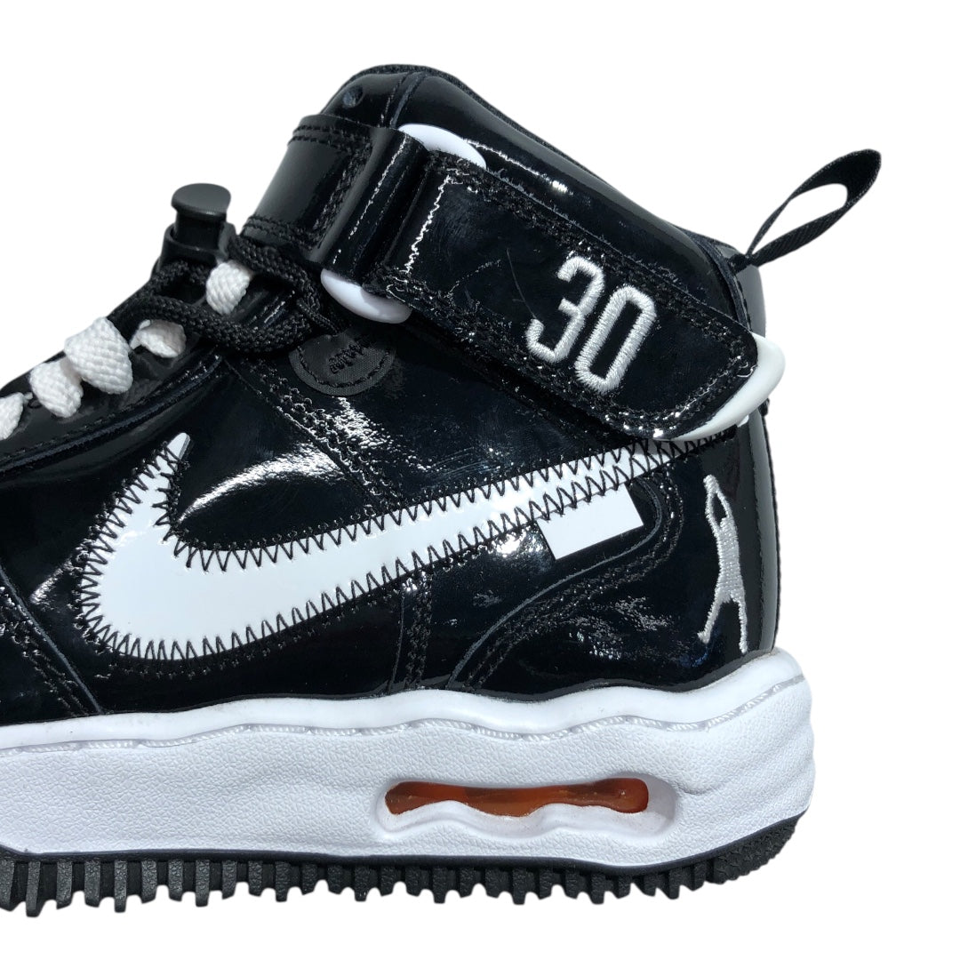 NIKE/Hi-Sneakers/US 7/Polyester/BLK/U-Tip/Off White X Nike AF1 Mid view 6