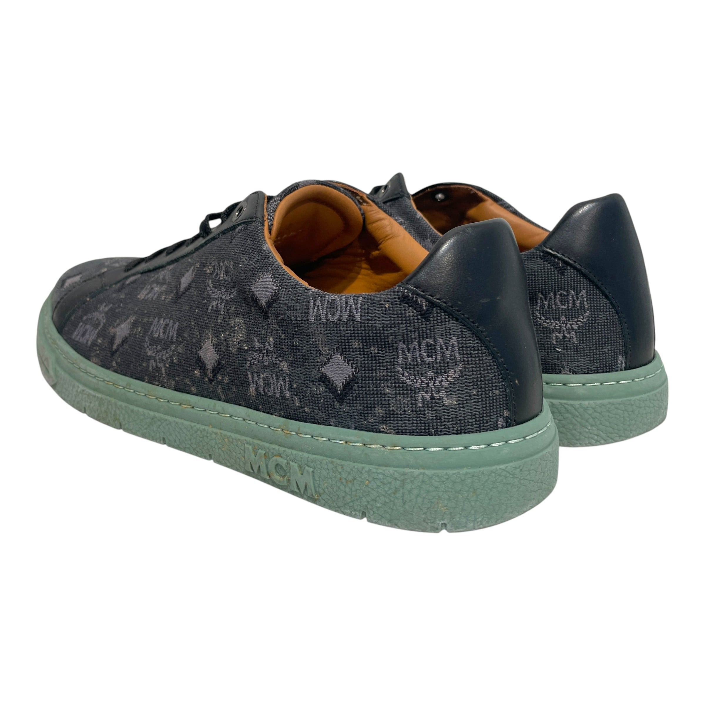 MCM/Low-Sneakers/EU 42/Monogram/Cotton/GRY/MCM Terrain Lo Sneaker view 3
