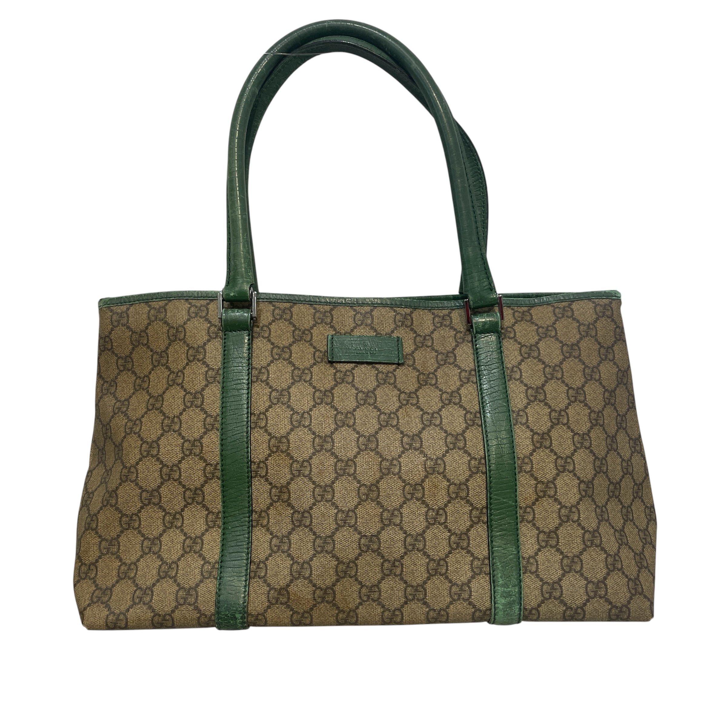 GUCCI/Bag/Monogram/Leather/BLK/Gucissima view 1