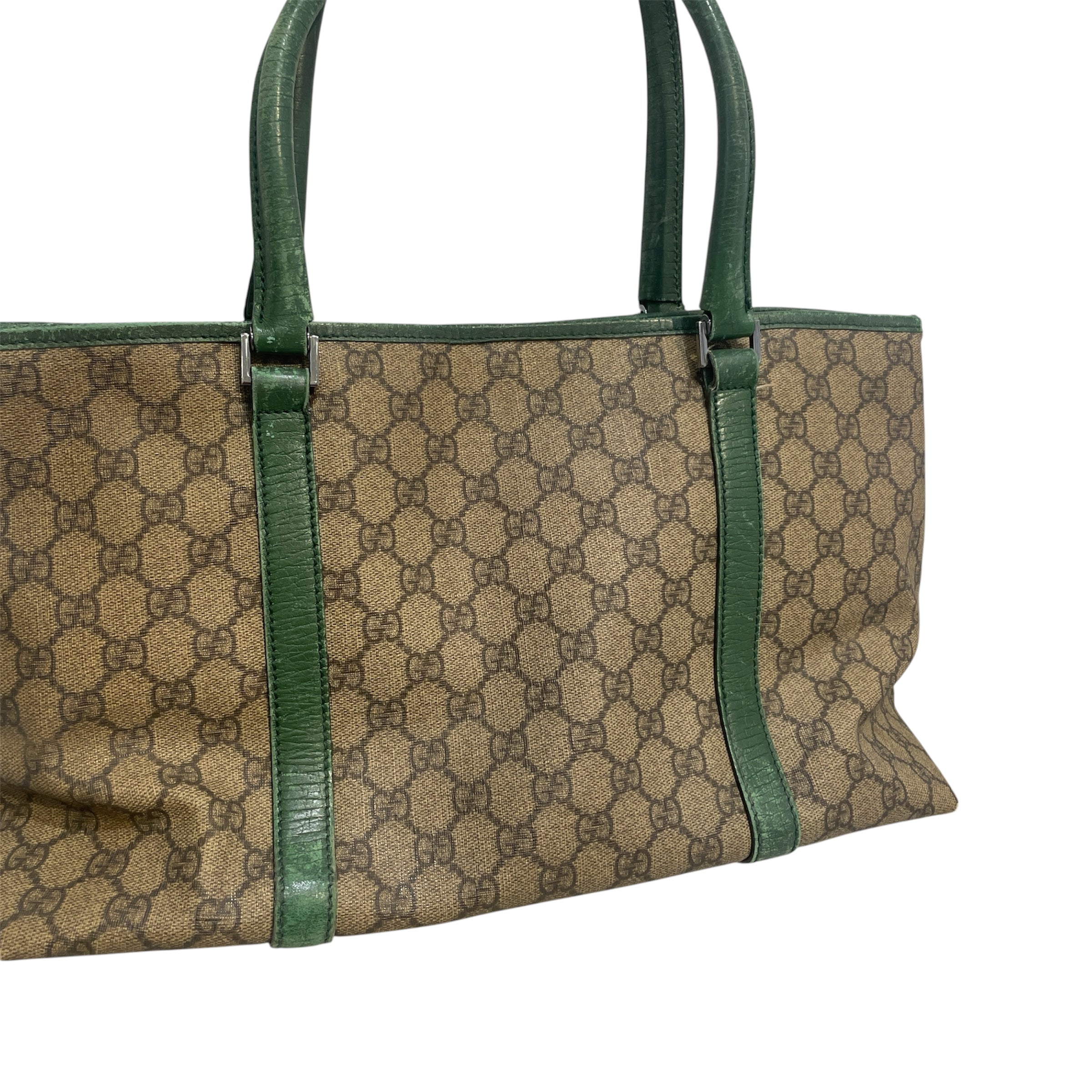 GUCCI/Bag/Monogram/Leather/BLK/Gucissima view 5