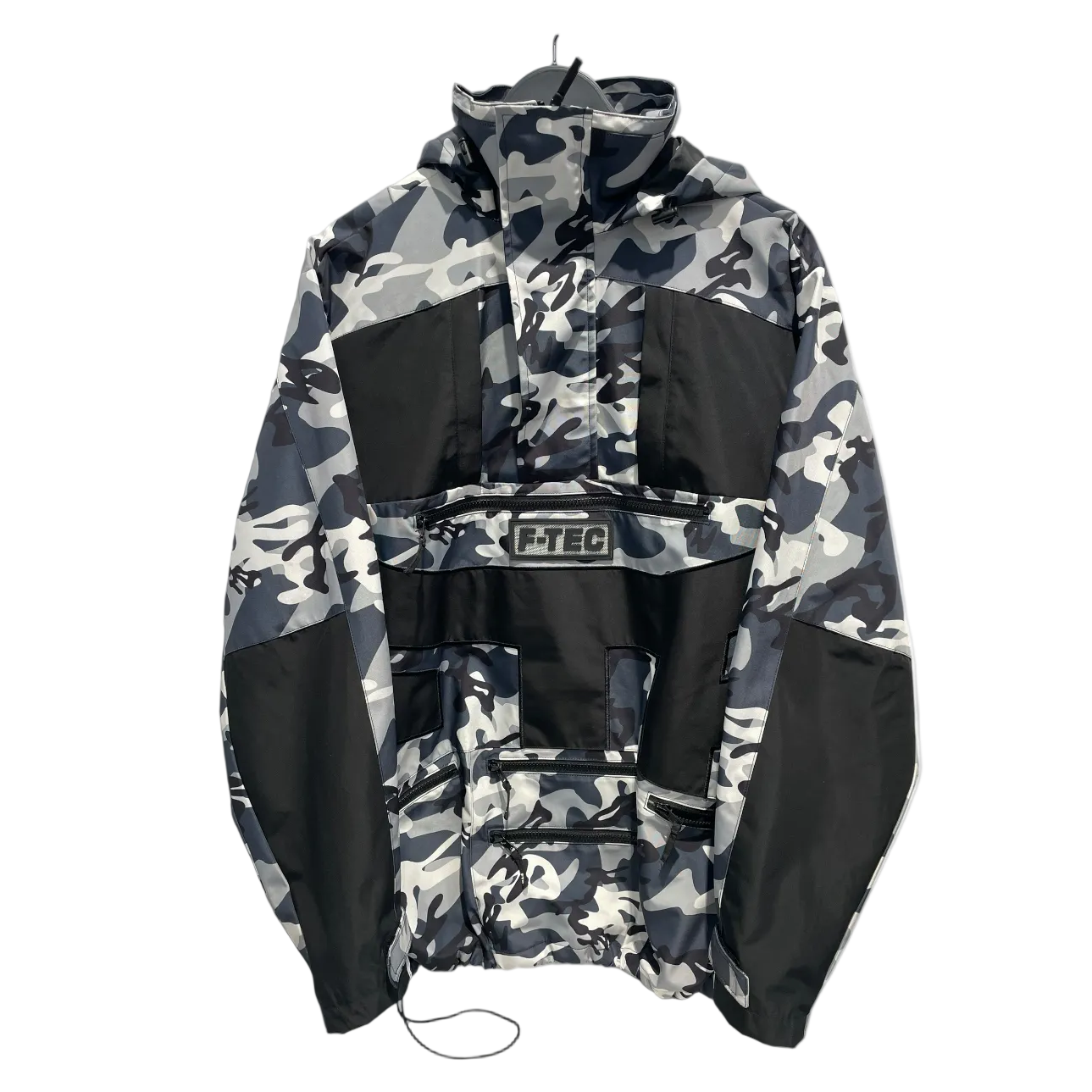 FTP/Jacket/L/Polyester/GRY/Camouflage/F-Tec Anorak Jkt view 1