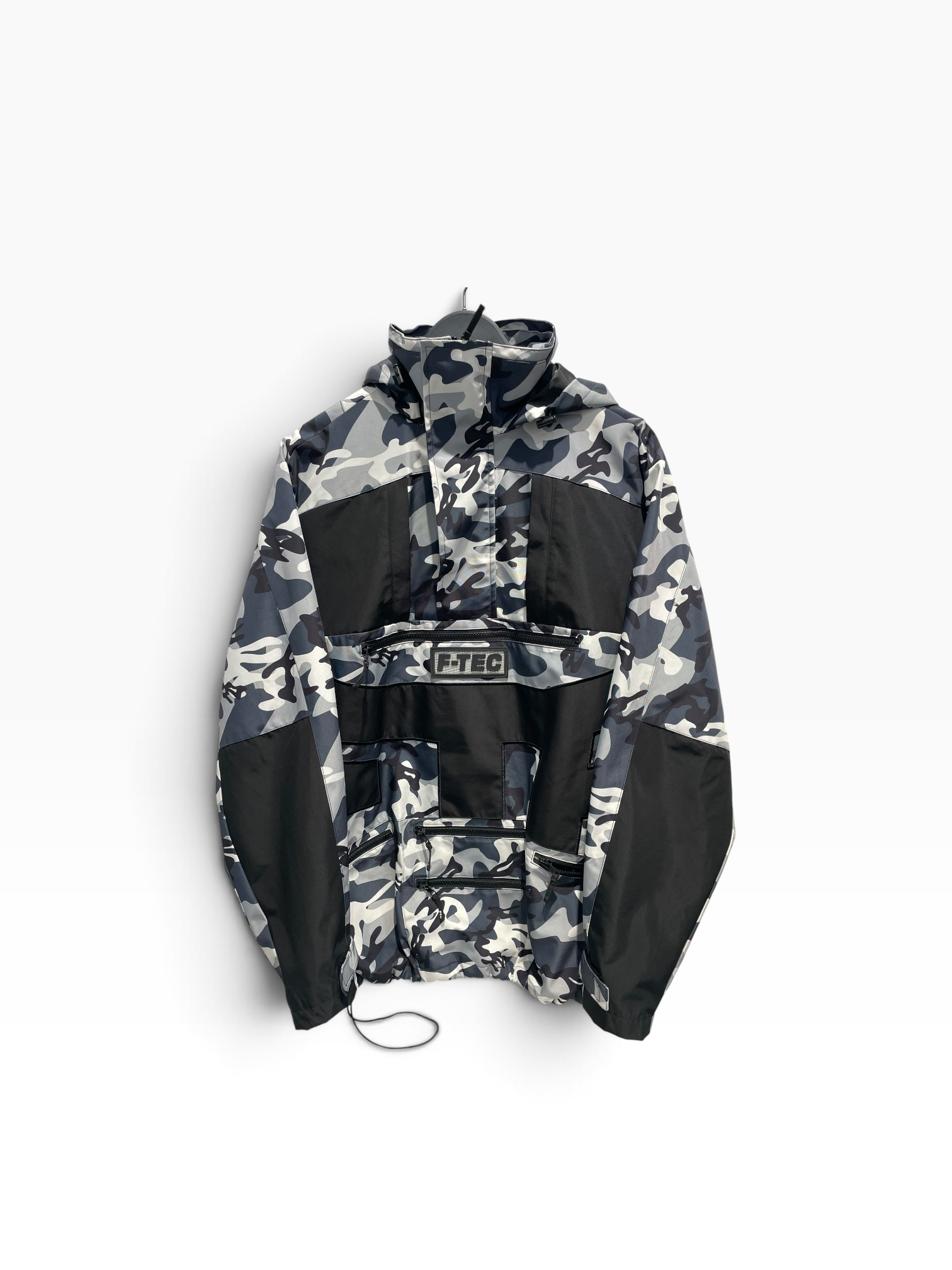 FTP/Jacket/L/Polyester/GRY/Camouflage/F-Tec Anorak Jkt view 1
