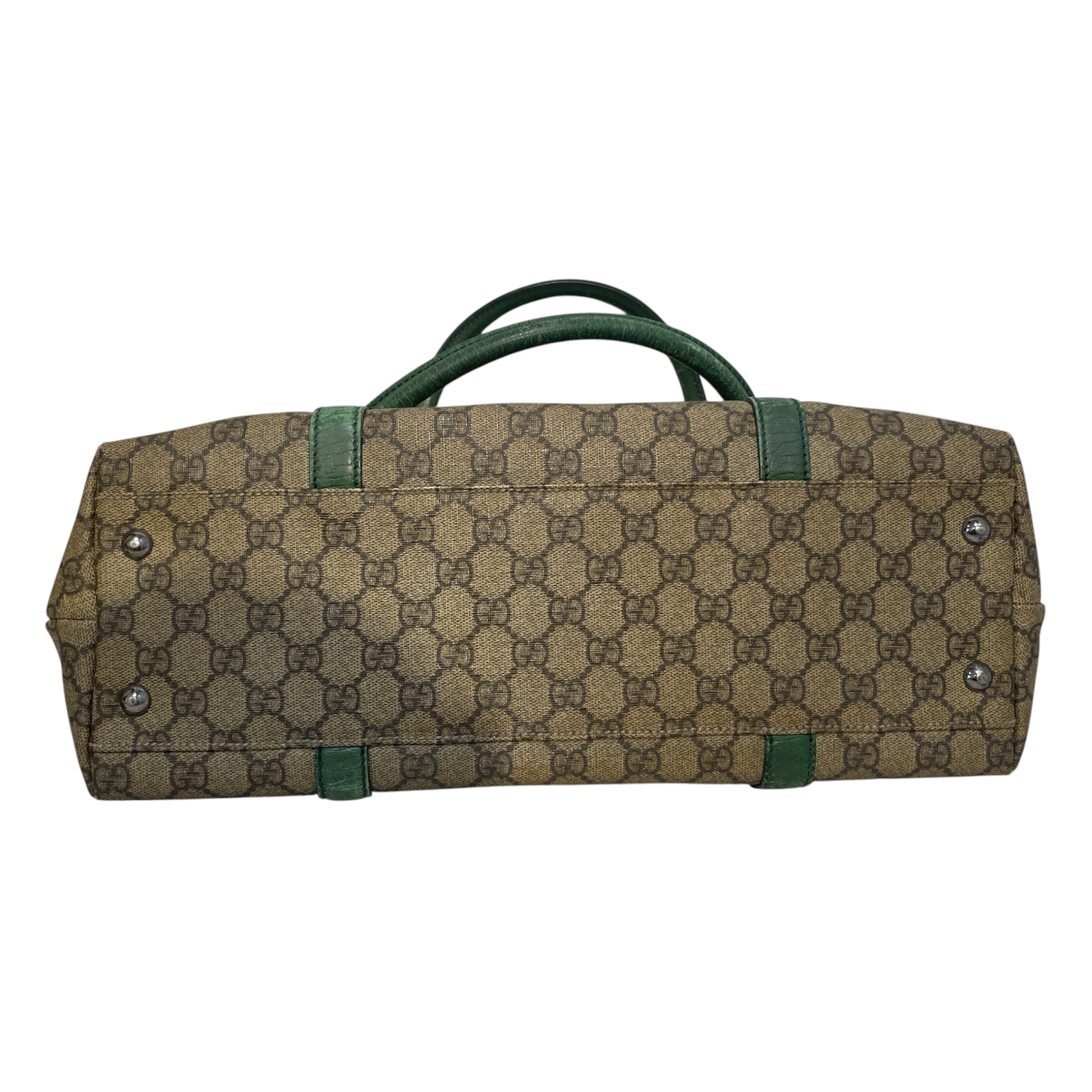 GUCCI/Bag/Monogram/Leather/BLK/Gucissima view 6