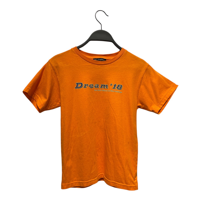 BALENCIAGA/T-Shirt/6/Graphic/Cotton/ORN/dream 18