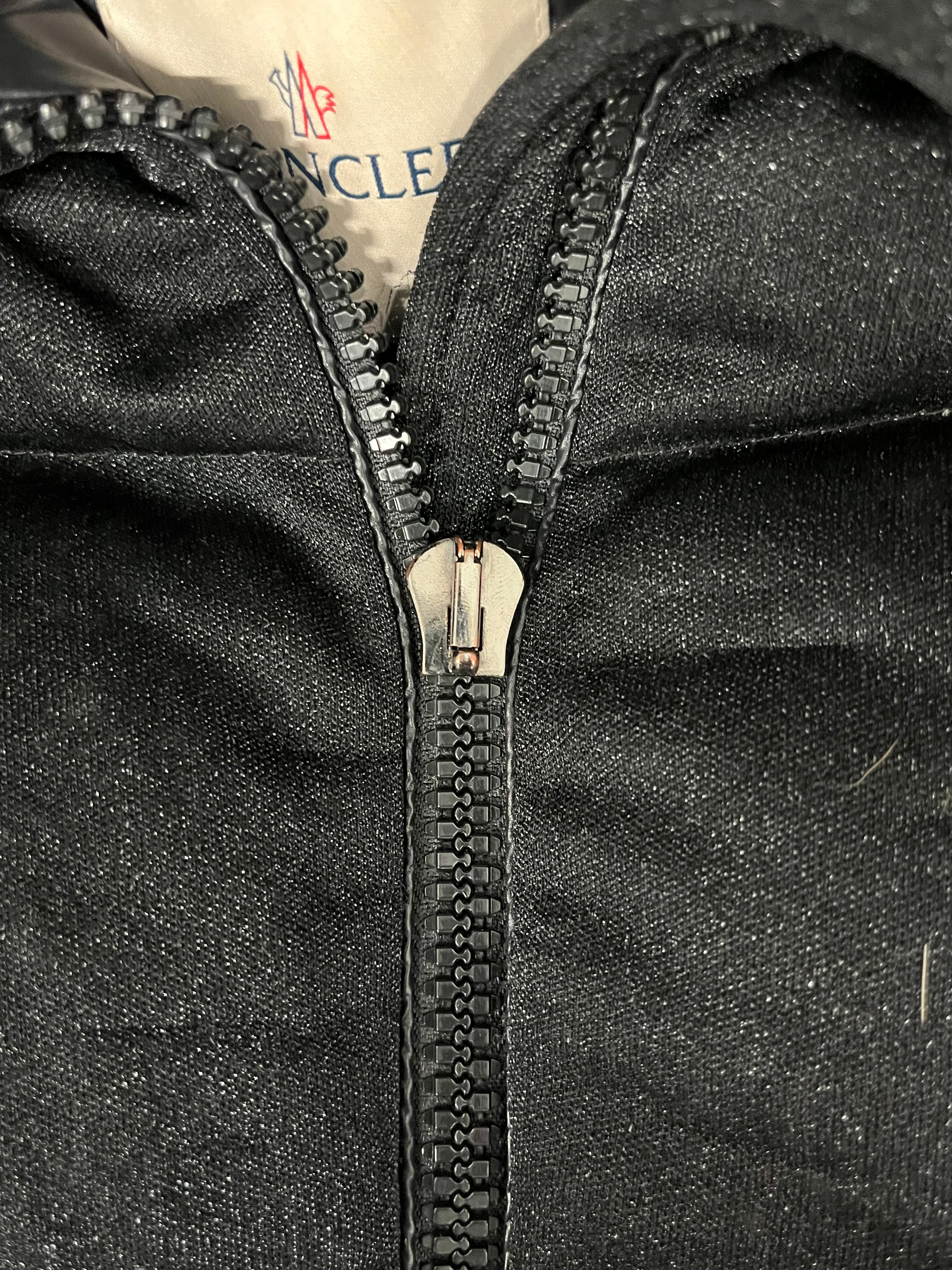 MONCLER/Puffer Jkt/Polyester/BLK/GLITTER POLYESTER view 6