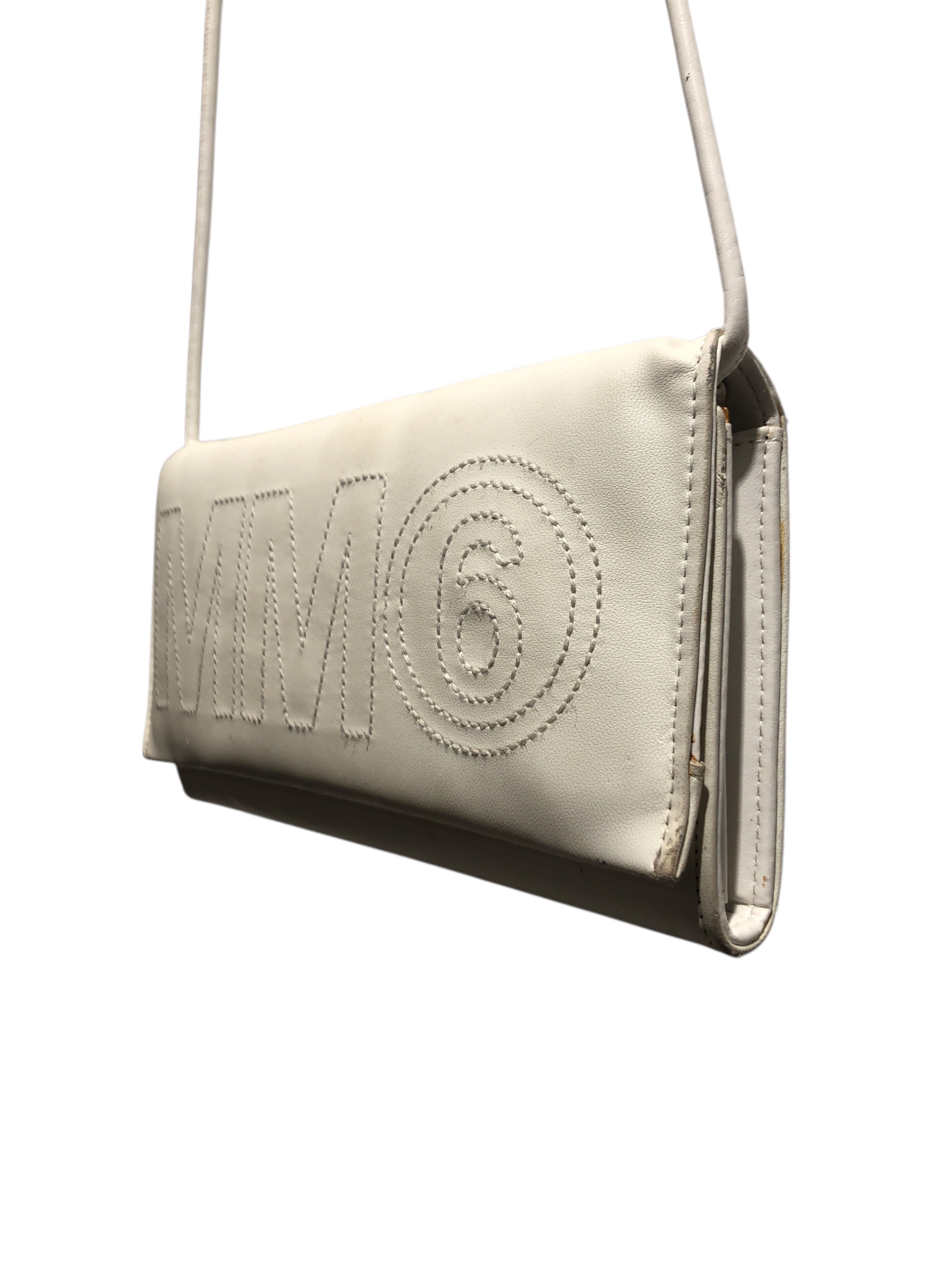 MM6/Bag/Polyester/WHT/SMALL MM6 WHITE view 3