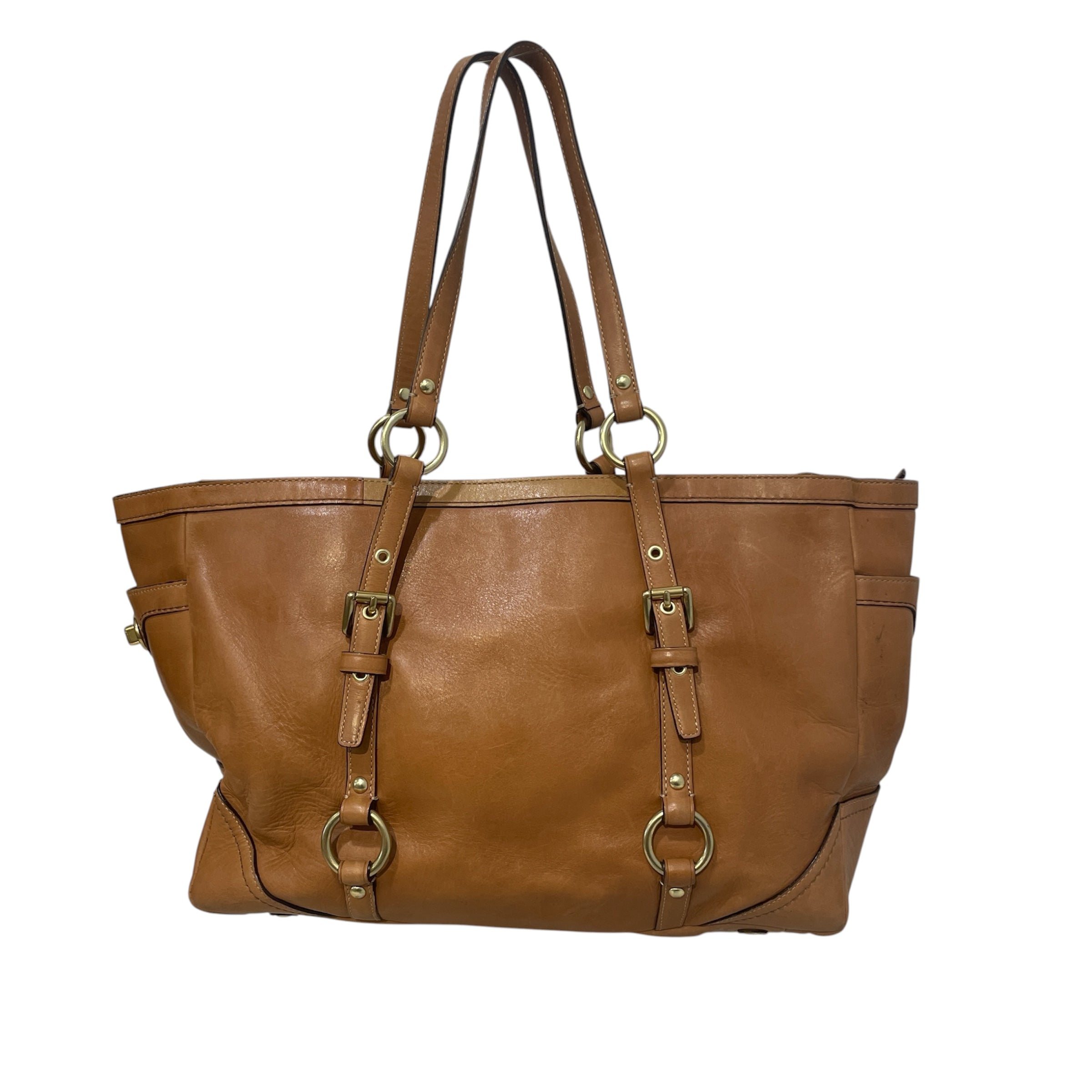 COACH/Bag/Leather/BRW/Madison Leather Tote view 2